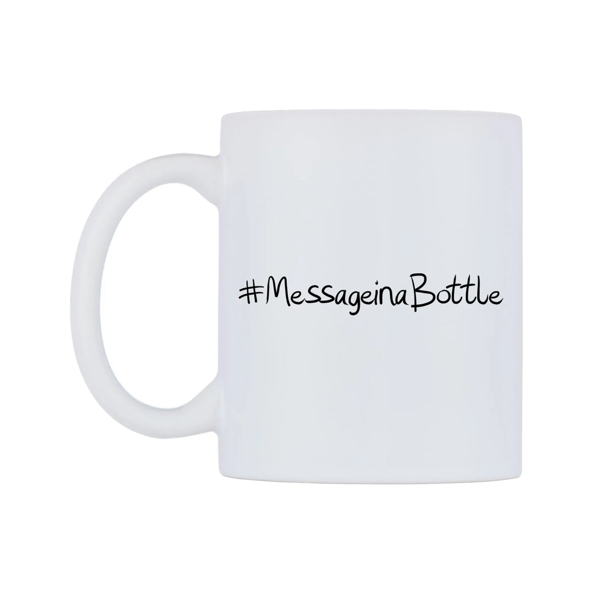 MessageinaBottle Mug — mug, right side, on a white background