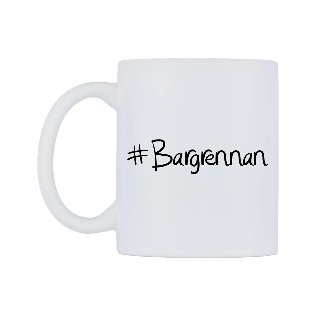 Bargrennan Mug — mug, right side, on a white background