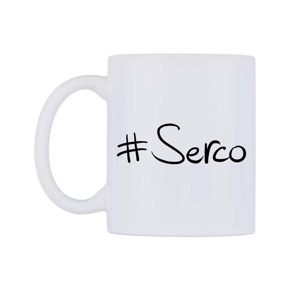Serco Mug — mug, right side, on a white background