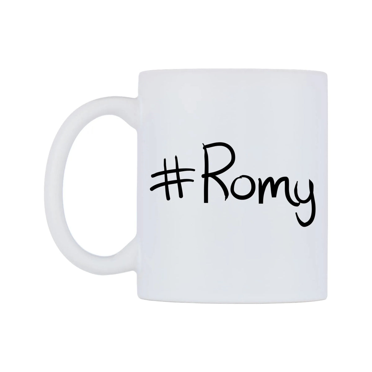 Romy Mug — mug, right side, on a white background
