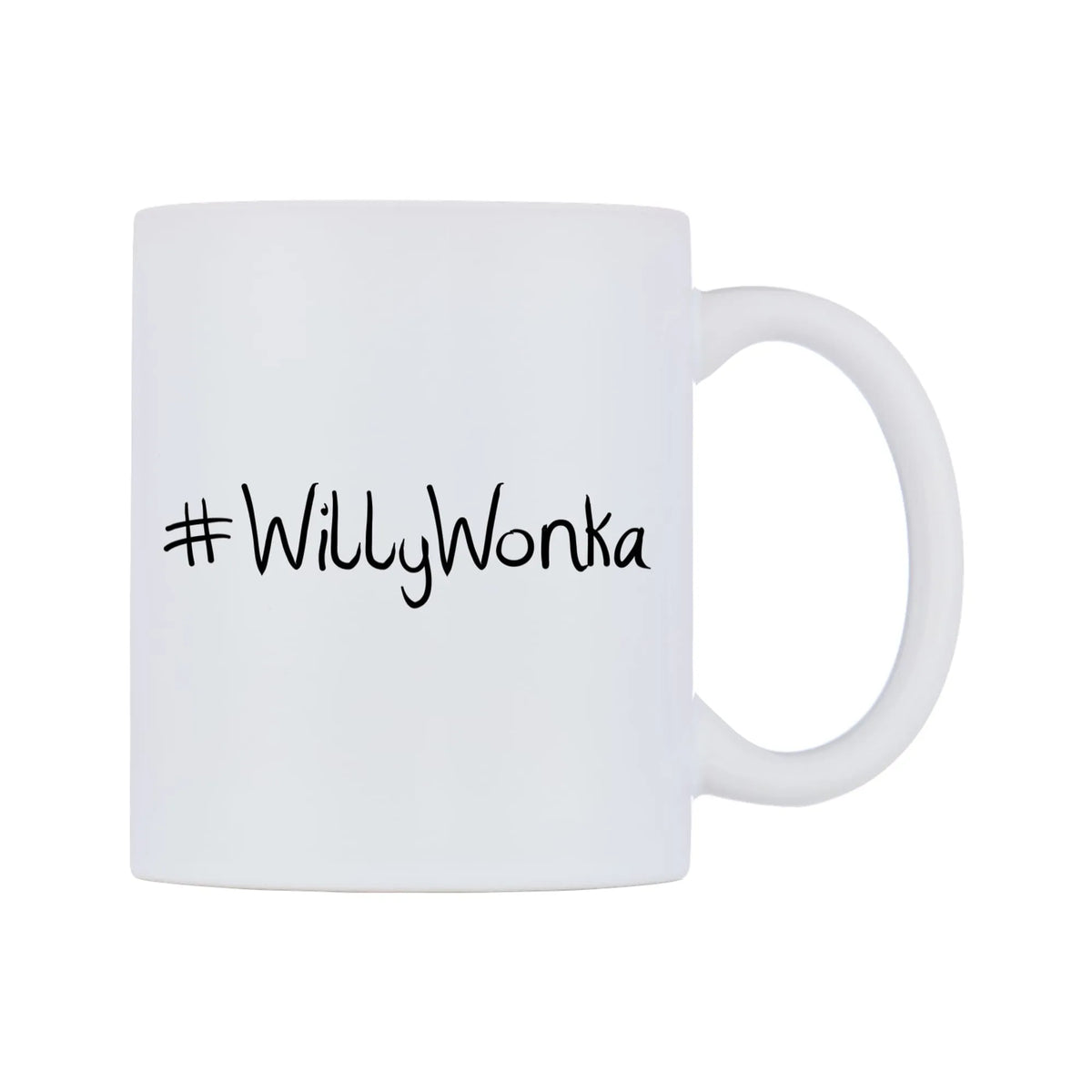 WillyWonka Mug — mug, left side, on a white background