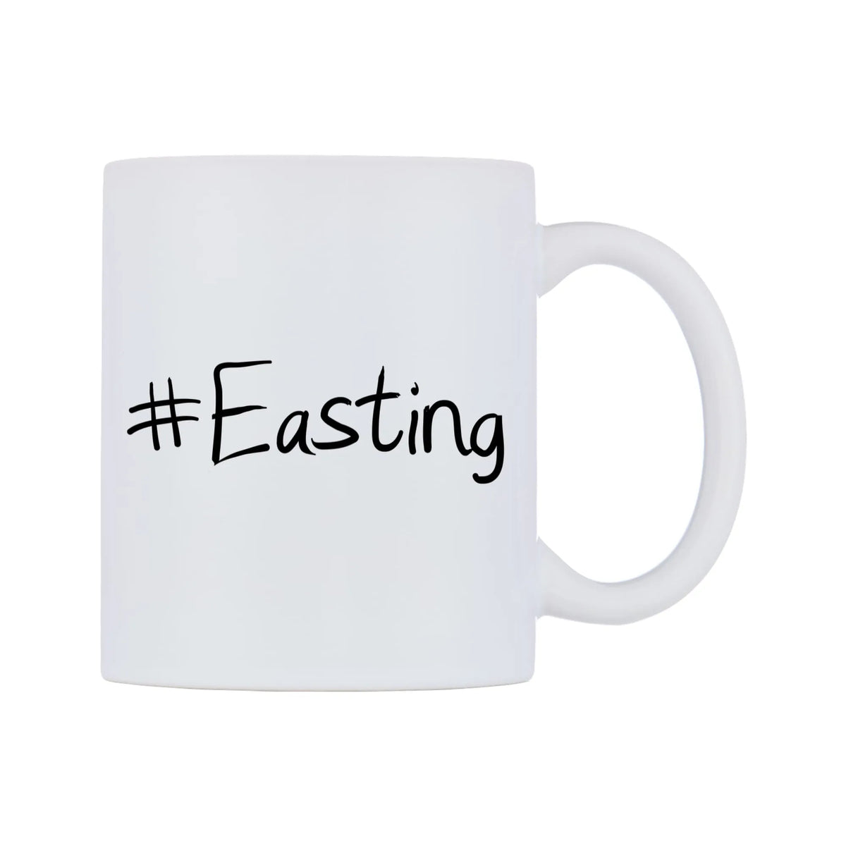 Easting Mug — mug, left side, on a white background