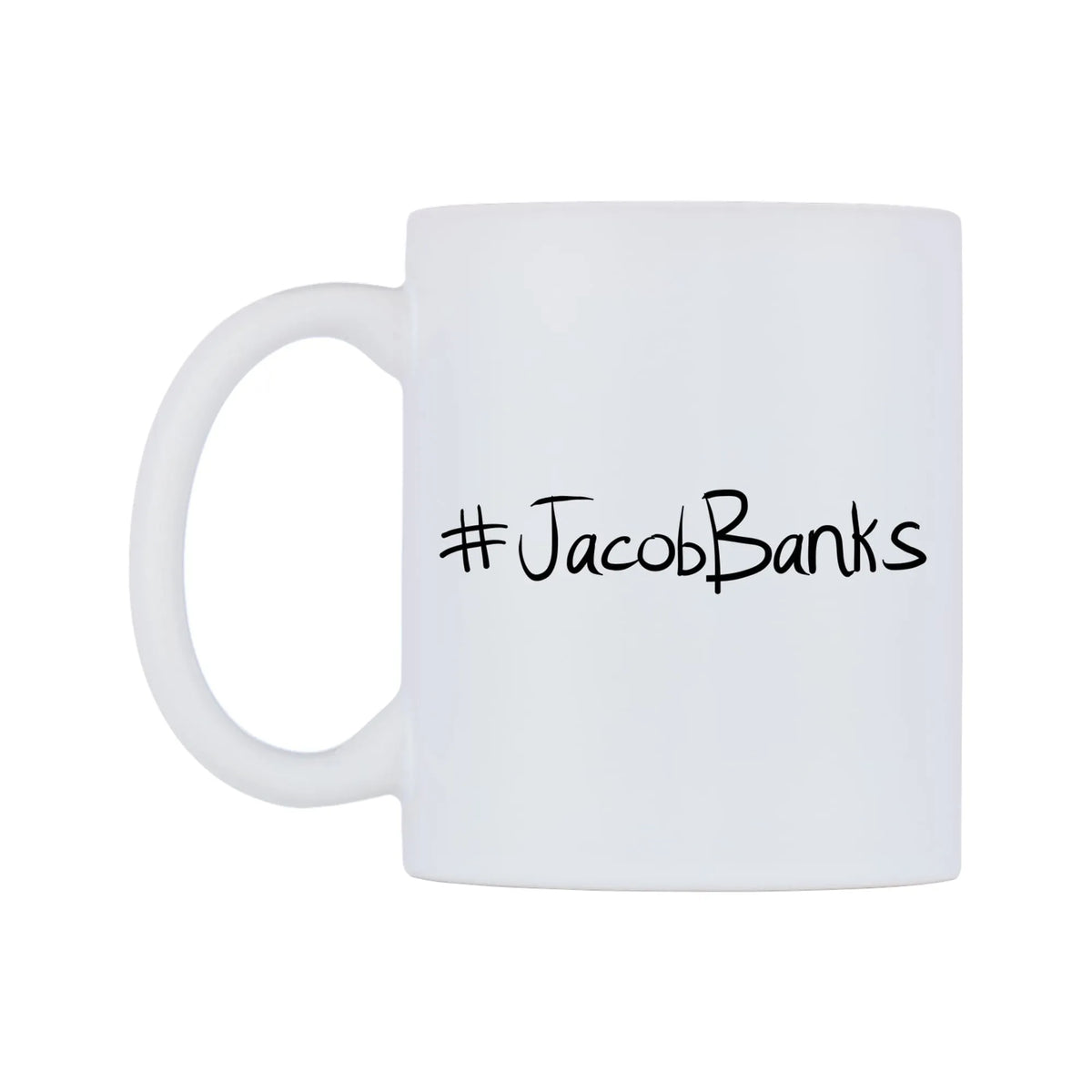 JacobBanks Mug — mug, right side, on a white background