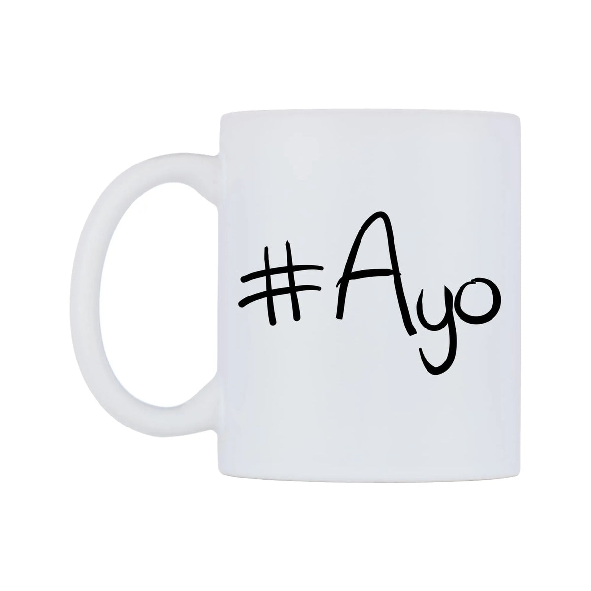 Ayo Mug — mug, right side, on a white background