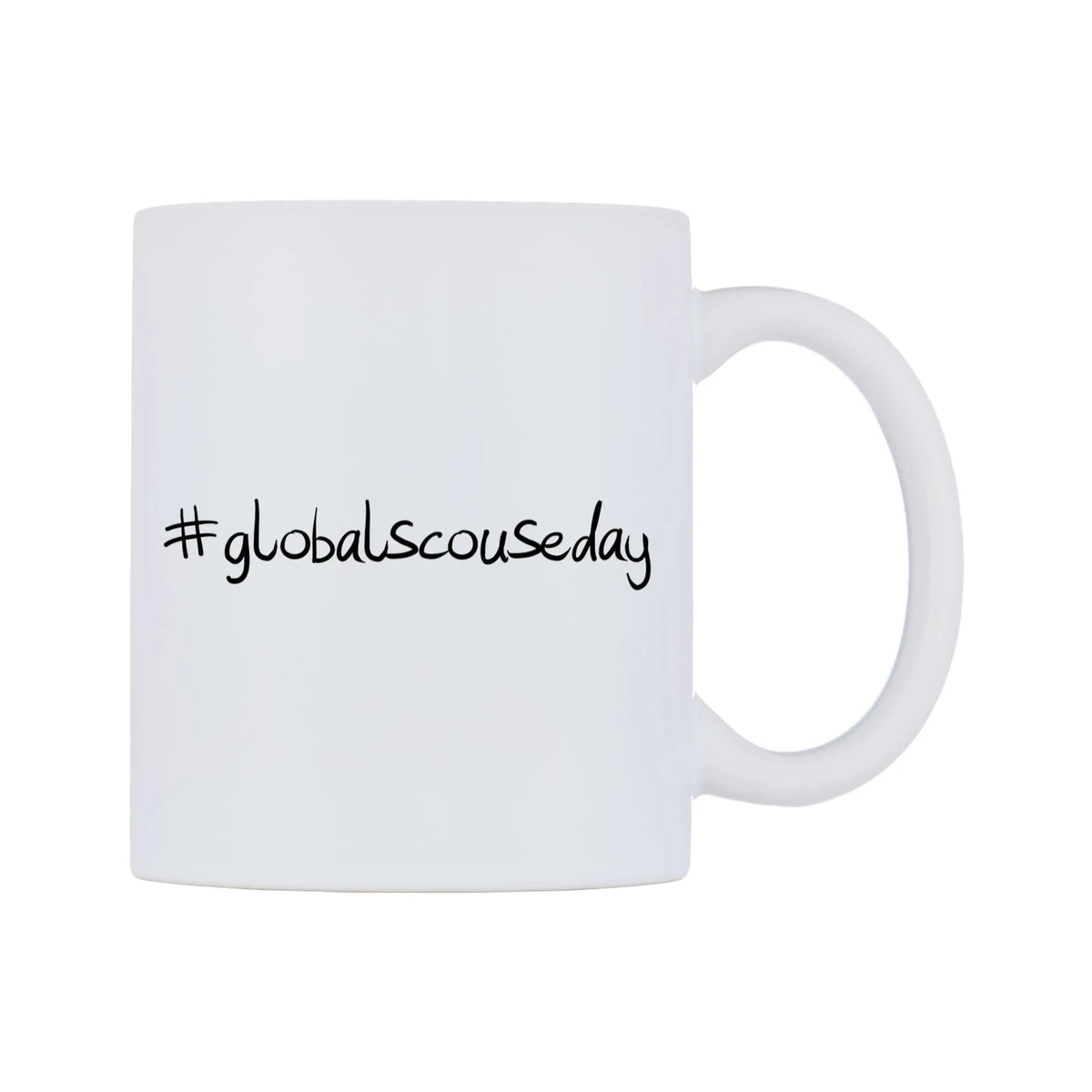 globalscouseday Mug — mug, left side, on a white background