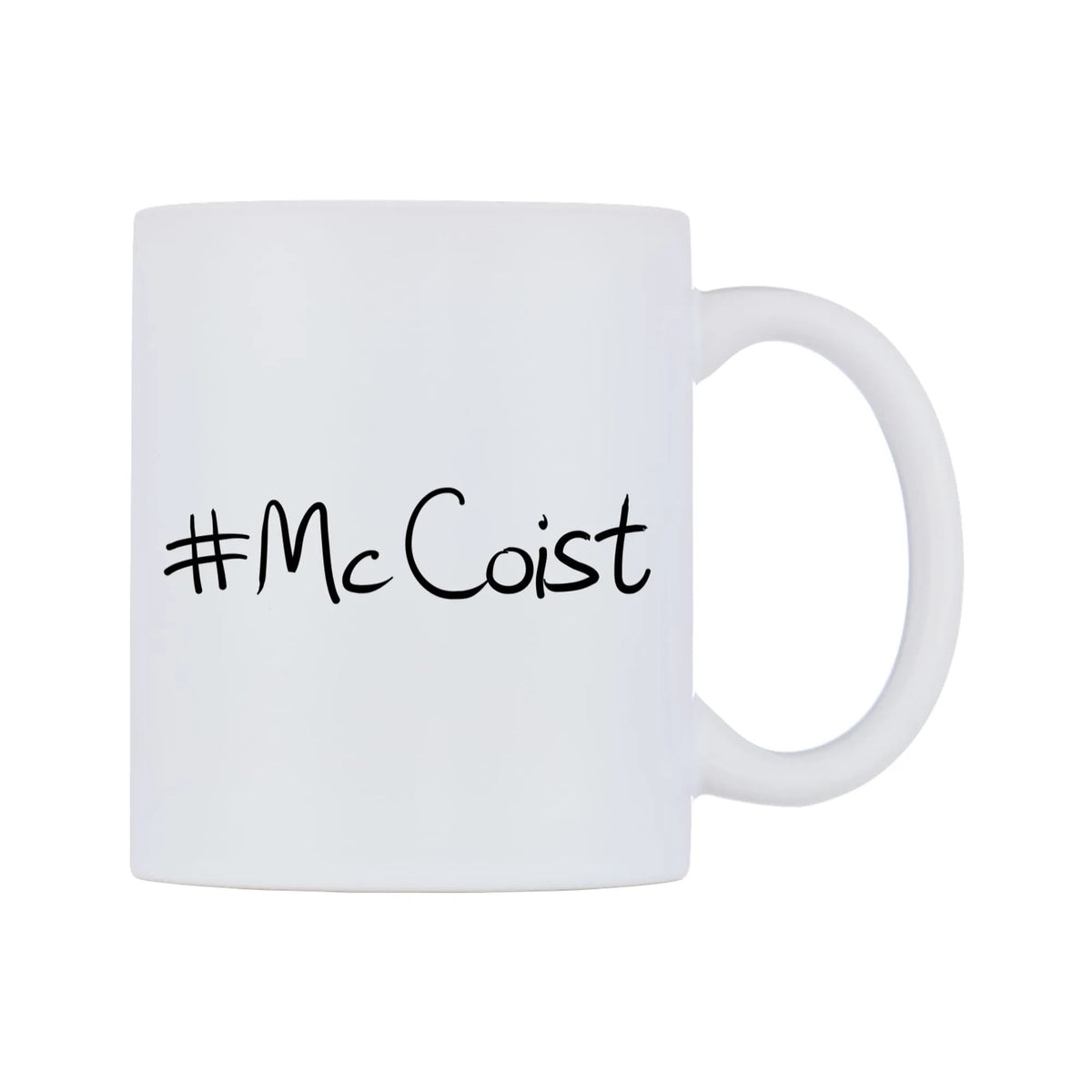 McCoist Mug — mug, left side, on a white background
