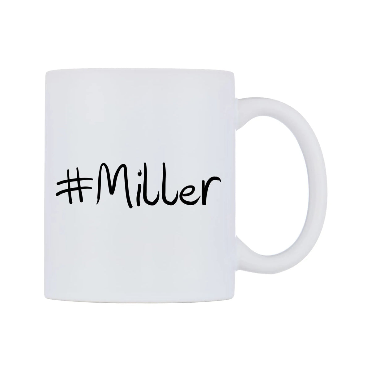 Miller Mug — mug, left side, on a white background
