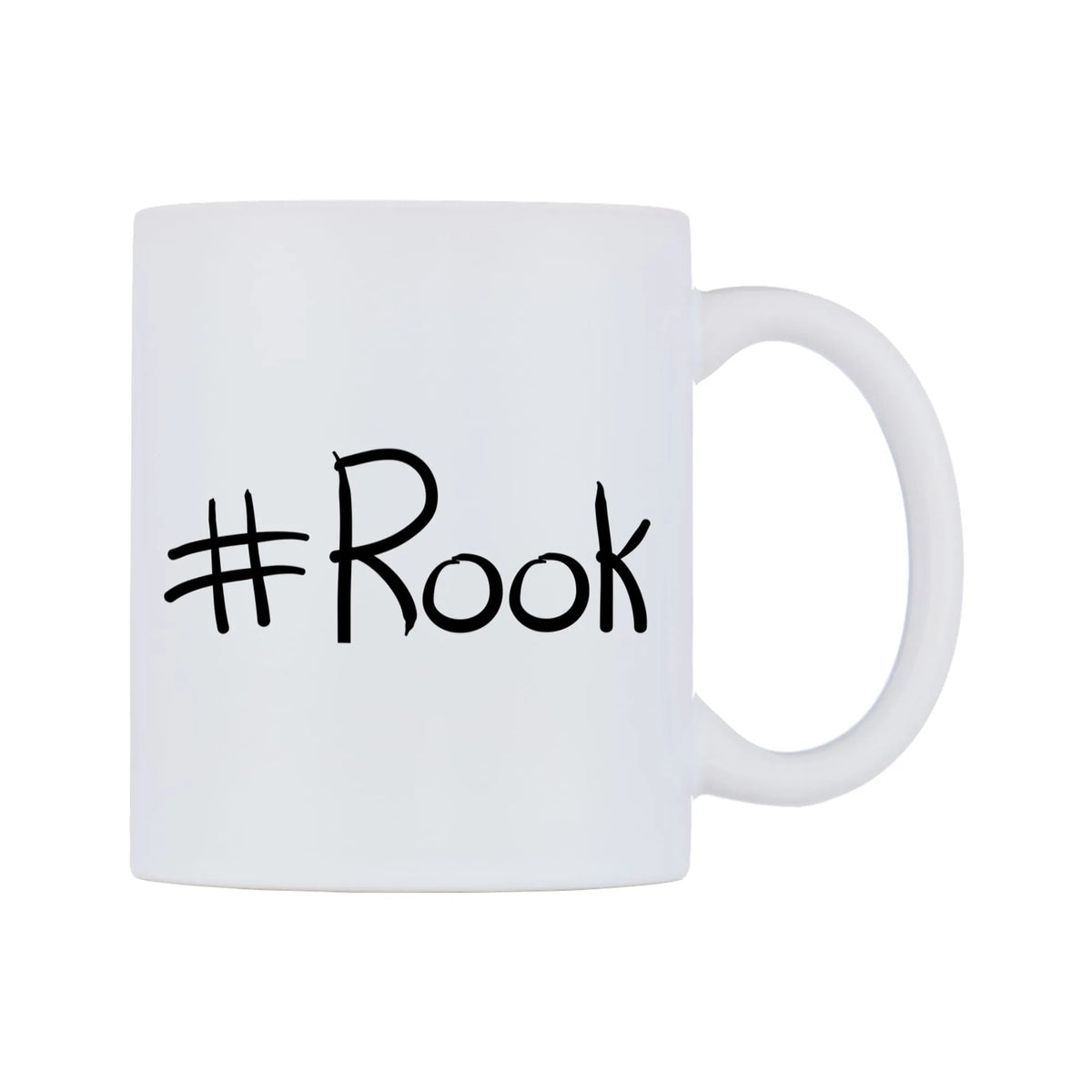 Rook Mug — mug, left side, on a white background