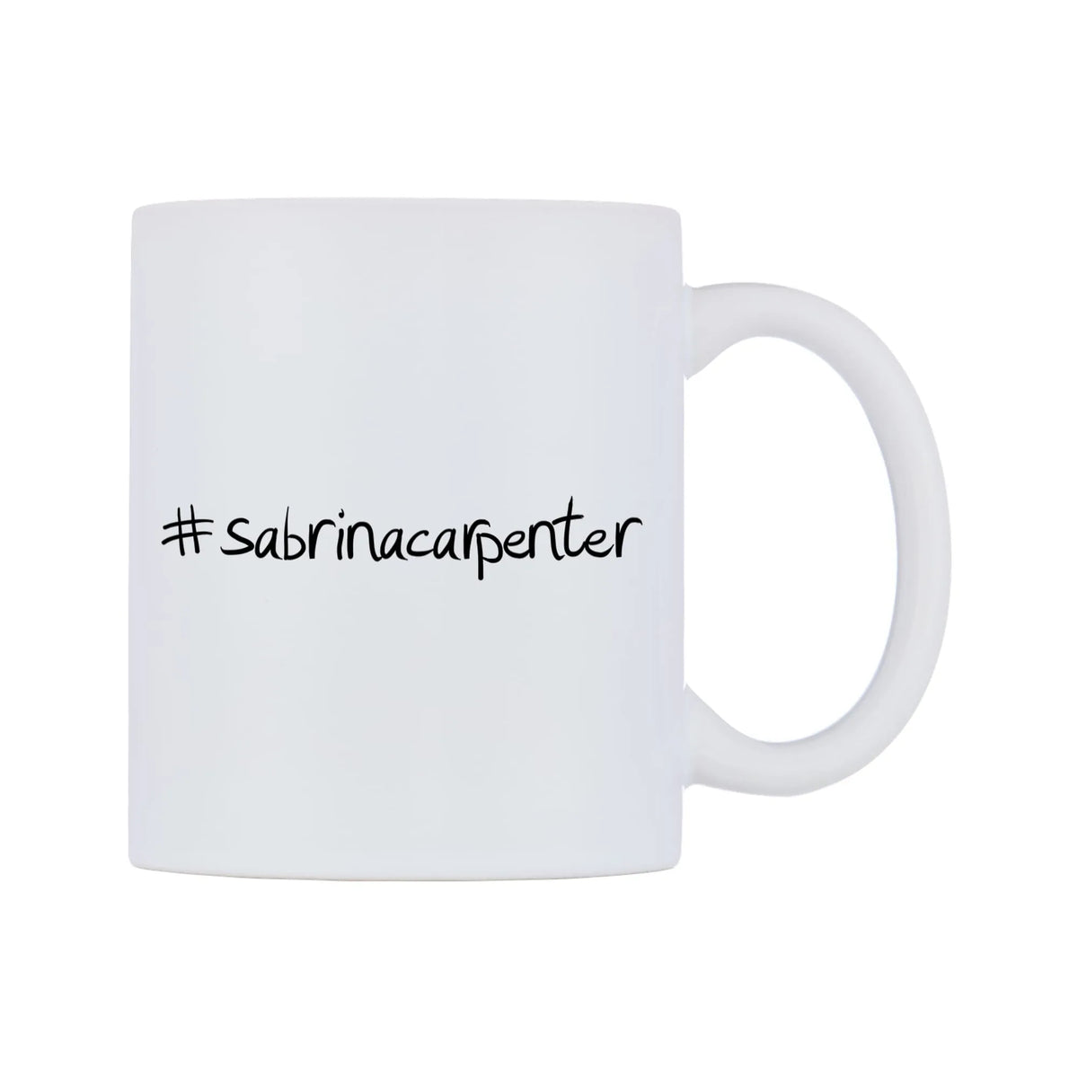 sabrinacarpenter Mug — mug, left side, on a white background