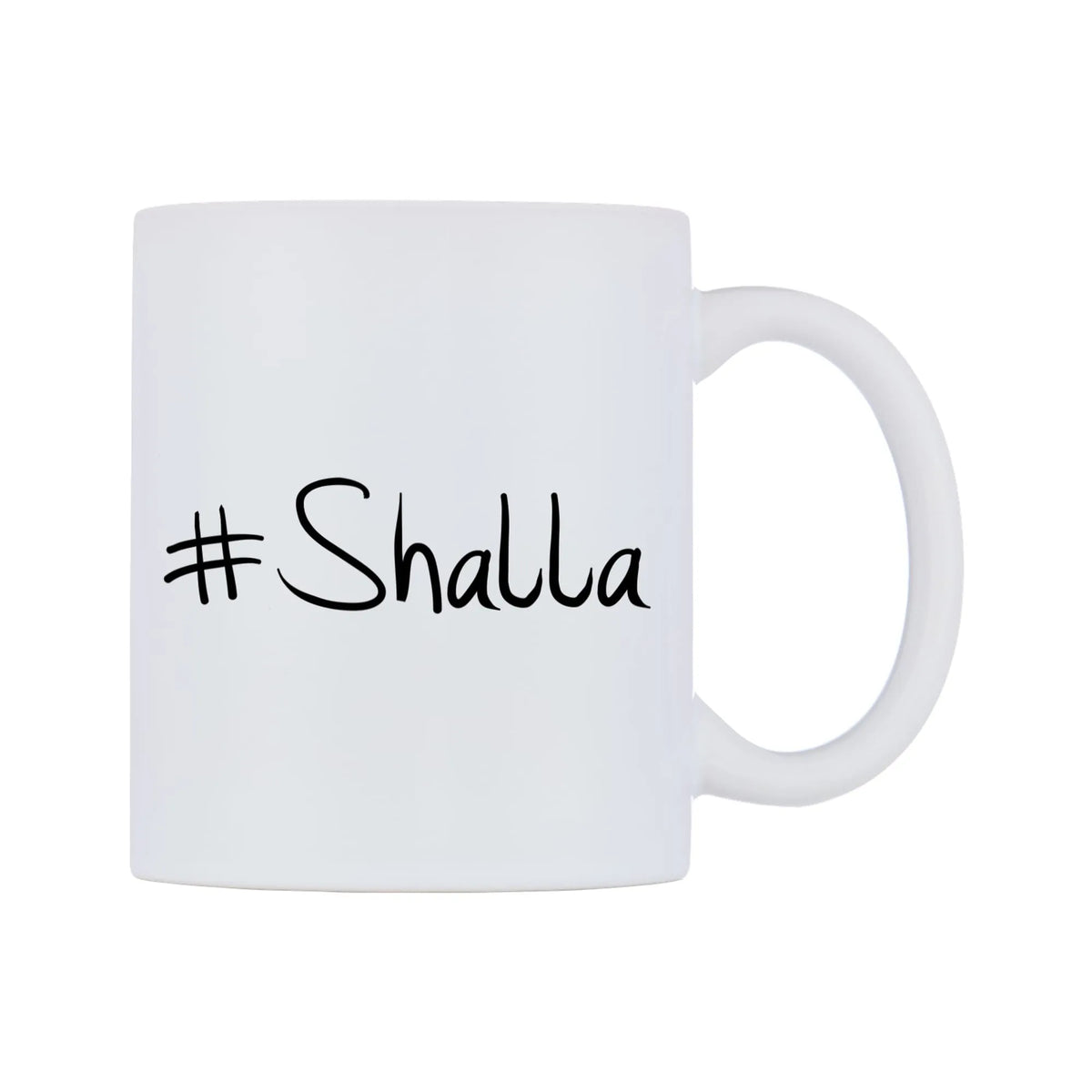 Shalla Mug — mug, left side, on a white background