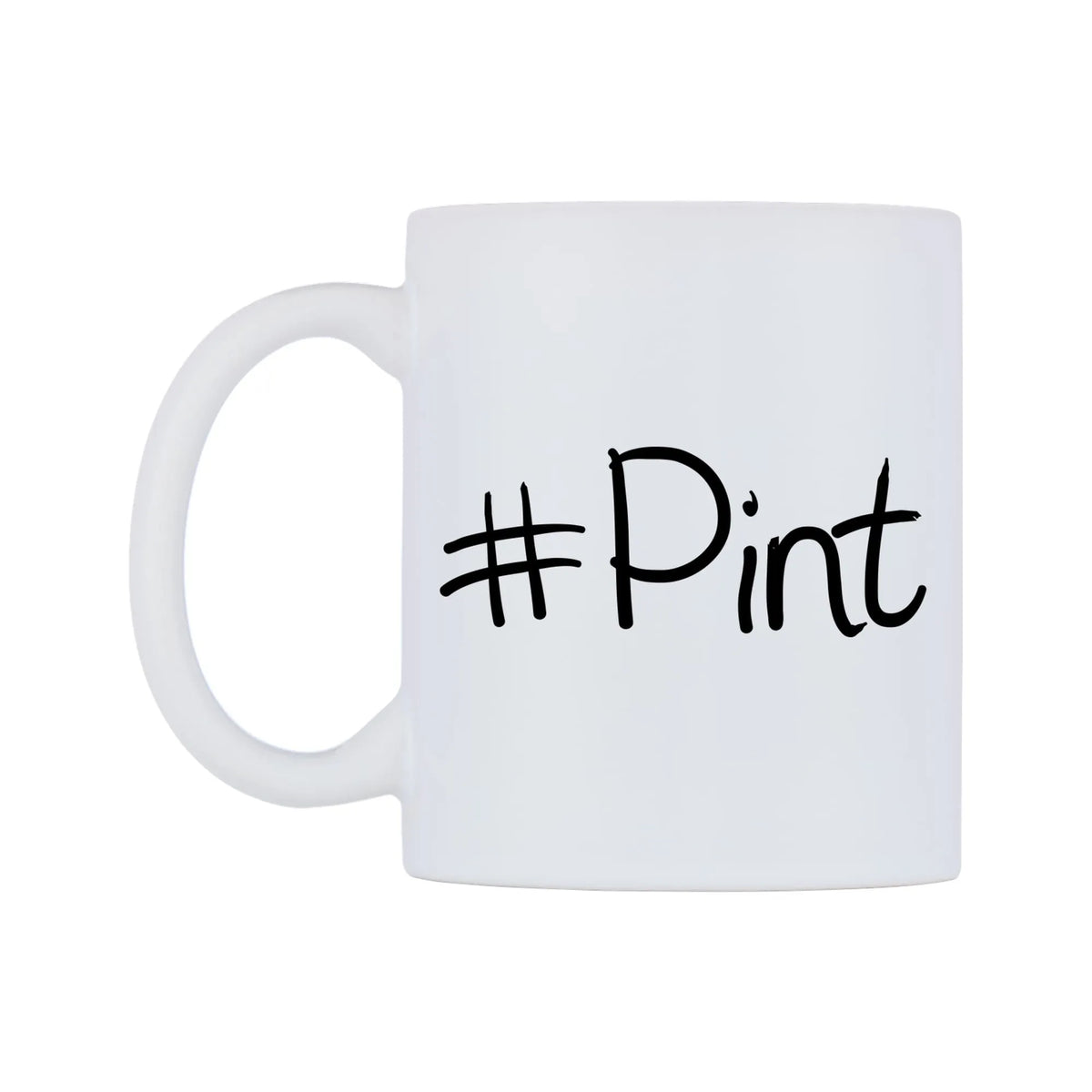 Pint Mug — mug, right side, on a white background