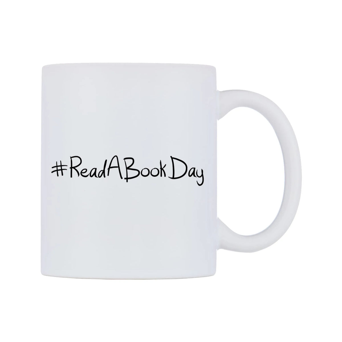 ReadABookDay Mug — mug, left side, on a white background