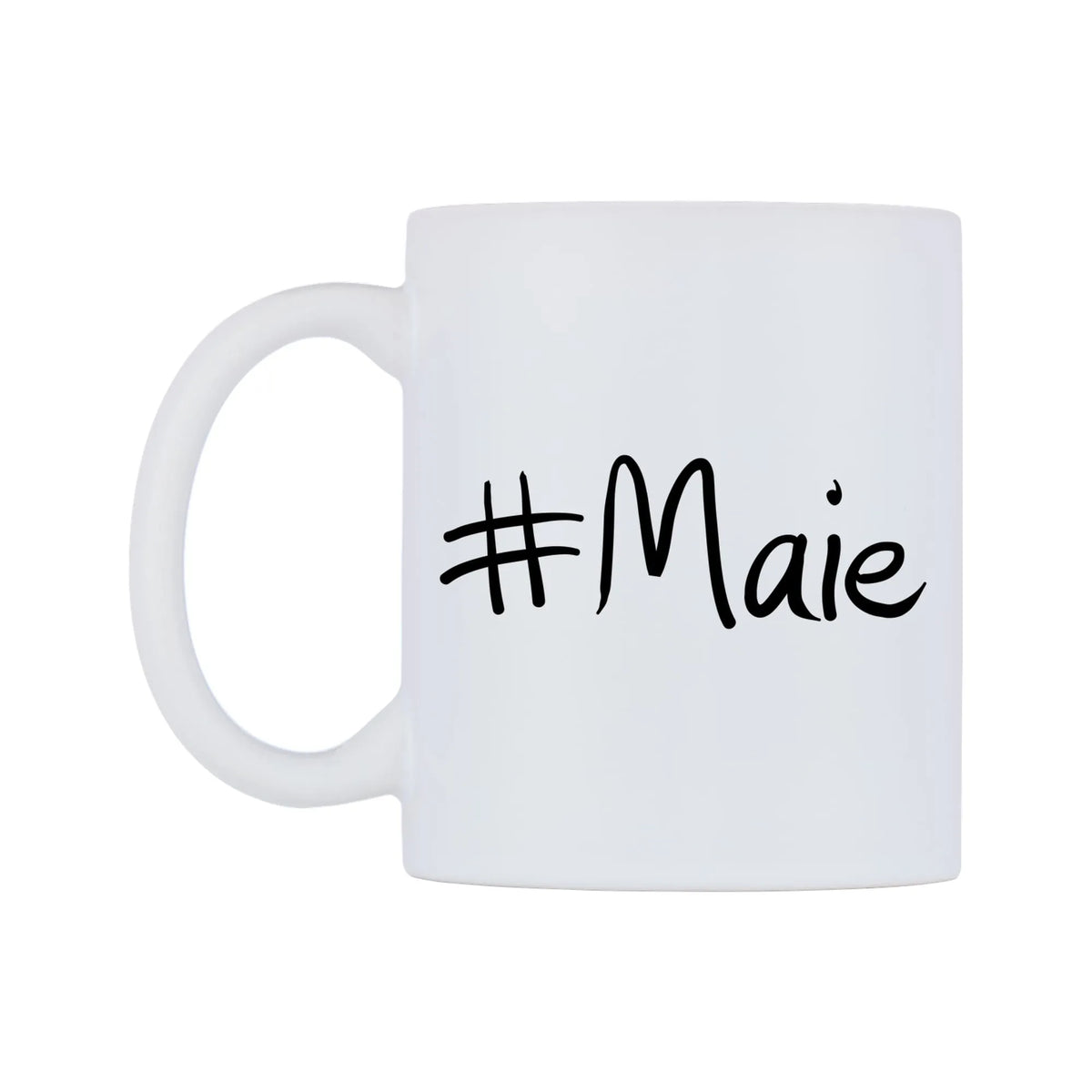 Maie Mug — mug, right side, on a white background