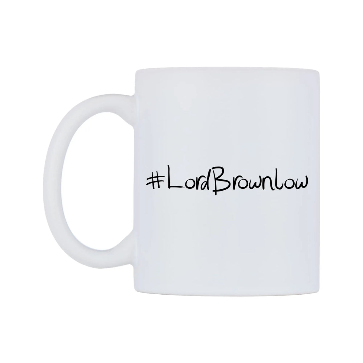 LordBrownlow Mug — mug, right side, on a white background