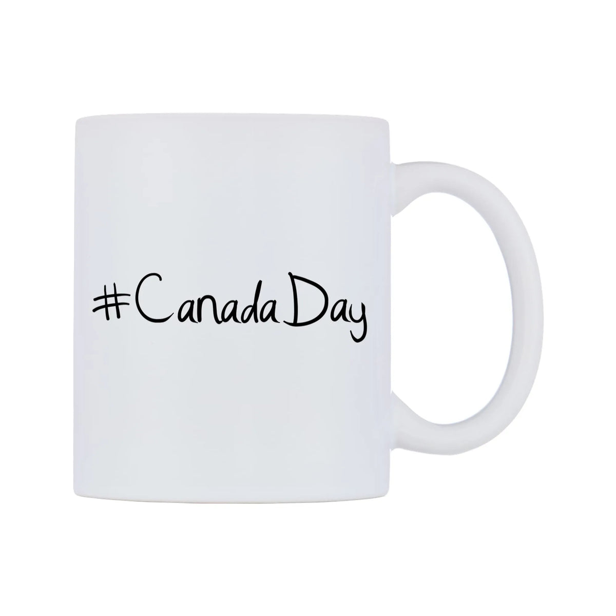 CanadaDay Mug — mug, left side, on a white background