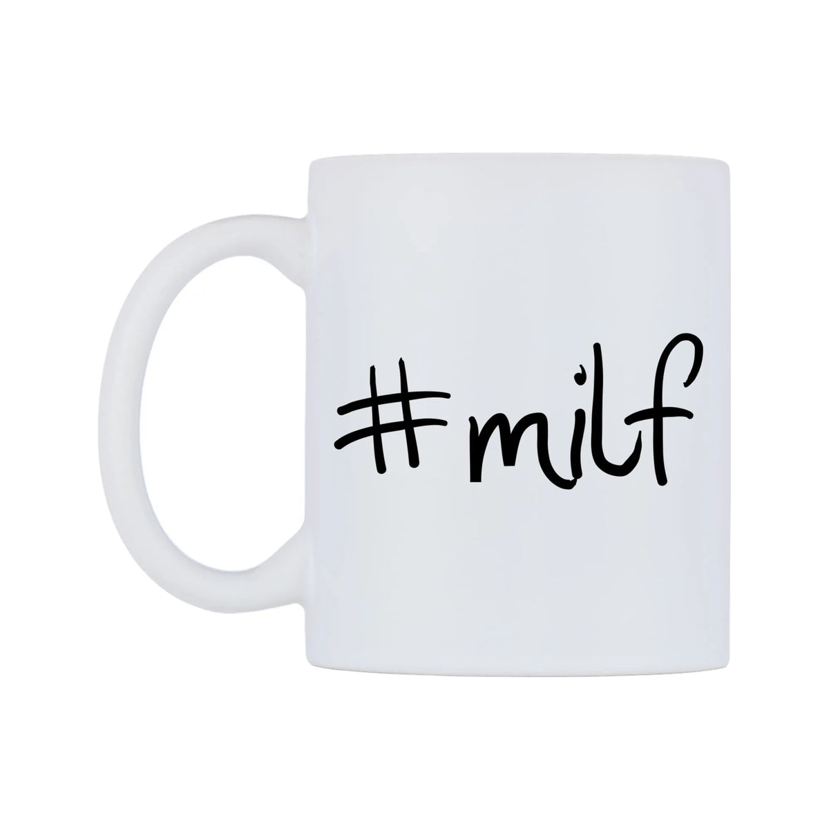 milf Mug — mug, right side, on a white background