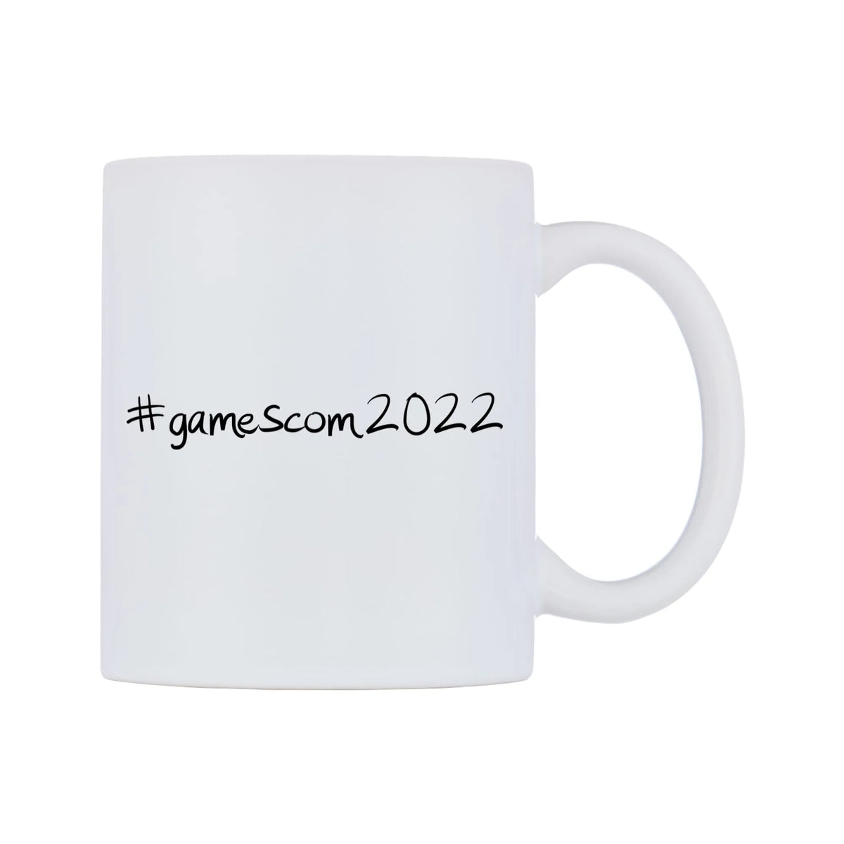 gamescom2022 Mug — mug, left side, on a white background