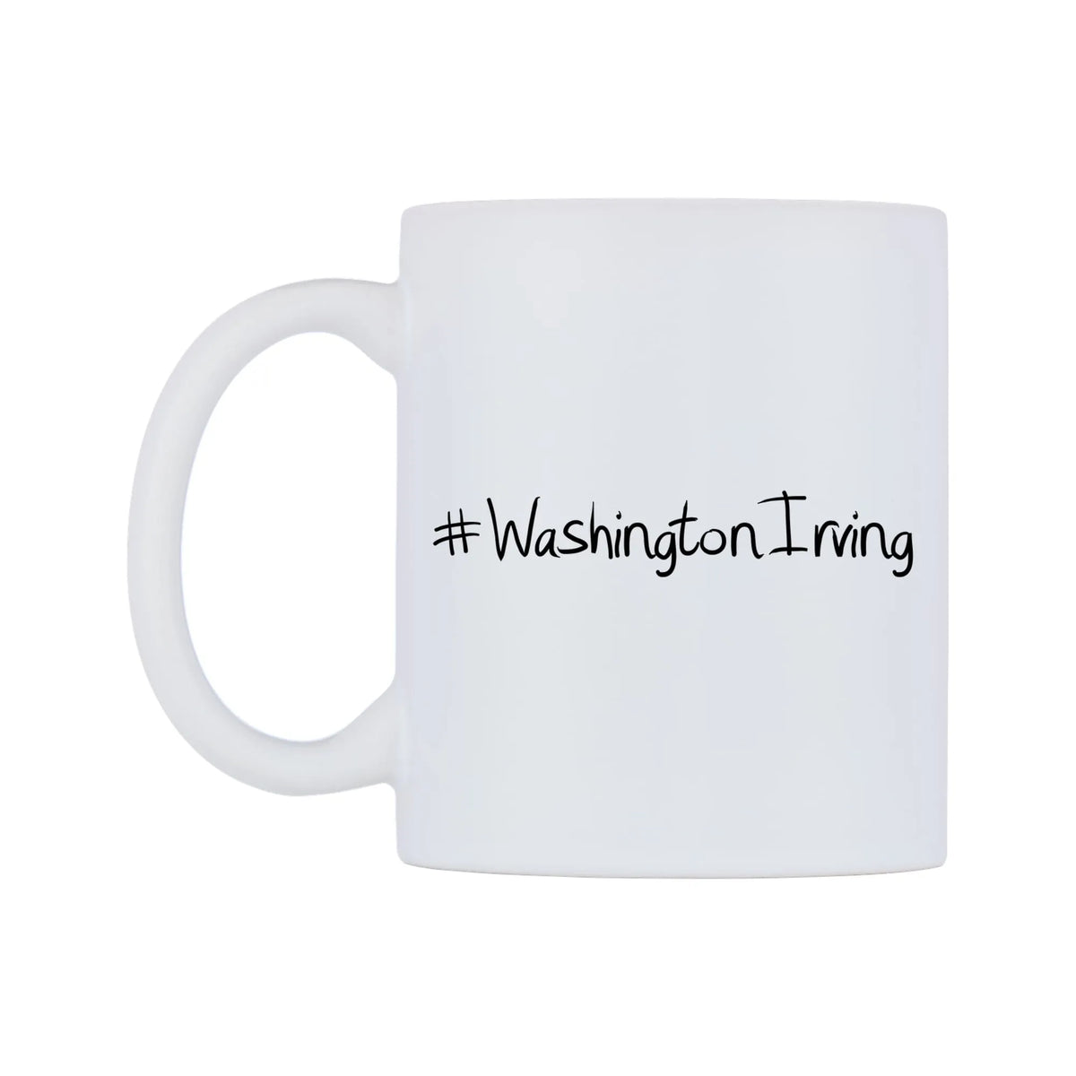 WashingtonIrving Mug — mug, right side, on a white background