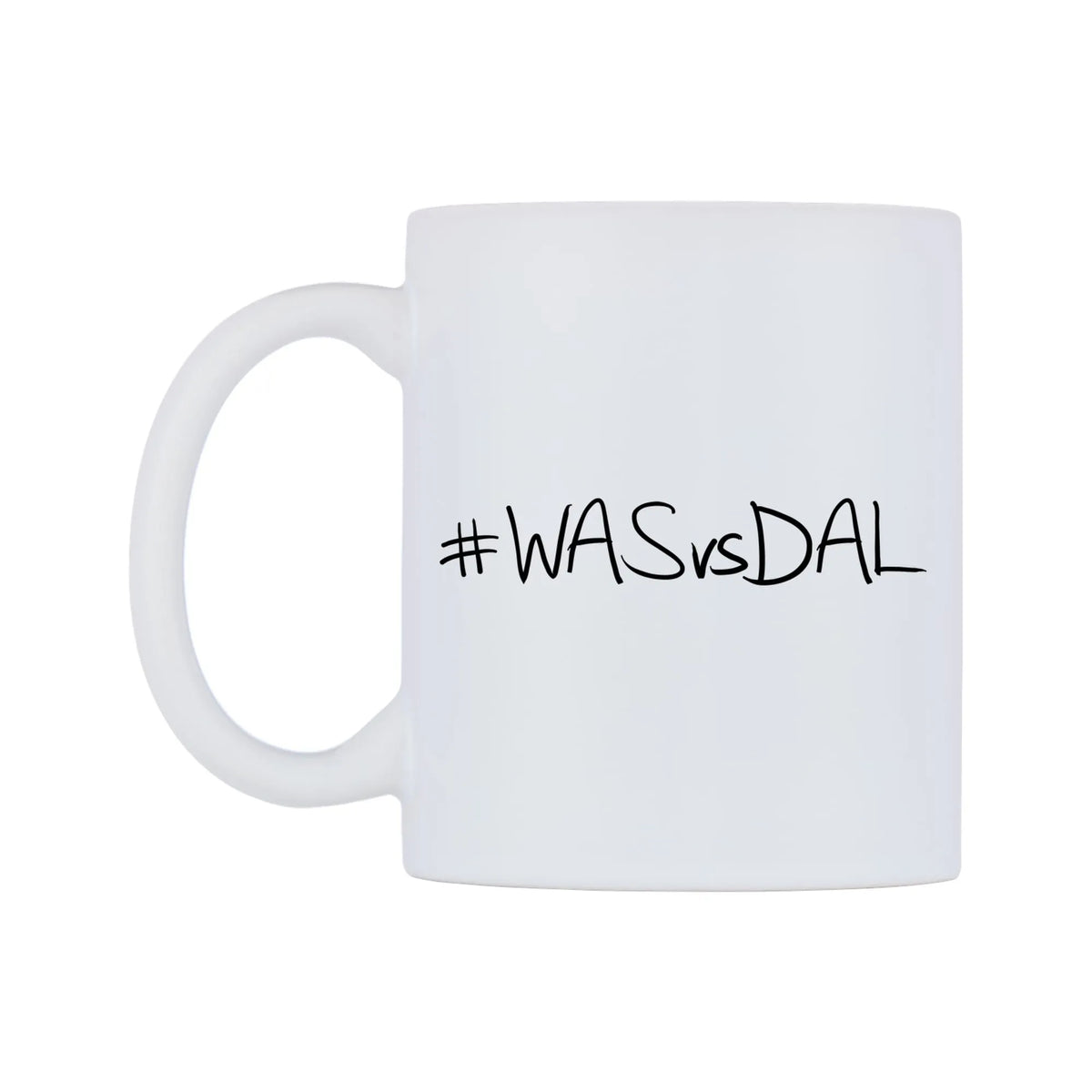 WASvsDAL Mug — mug, right side, on a white background
