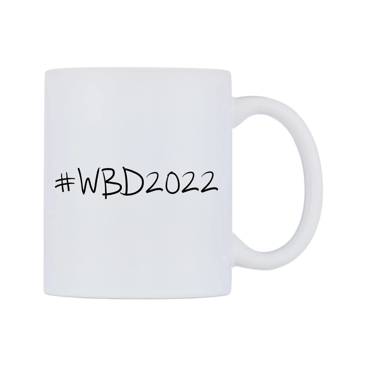 WBD2022 Mug — mug, left side, on a white background