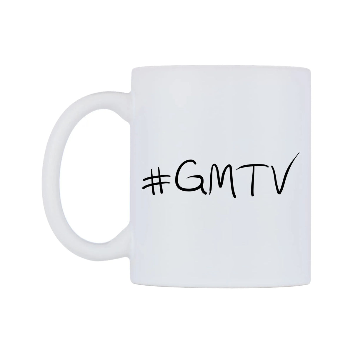 GMTV Mug — mug, right side, on a white background