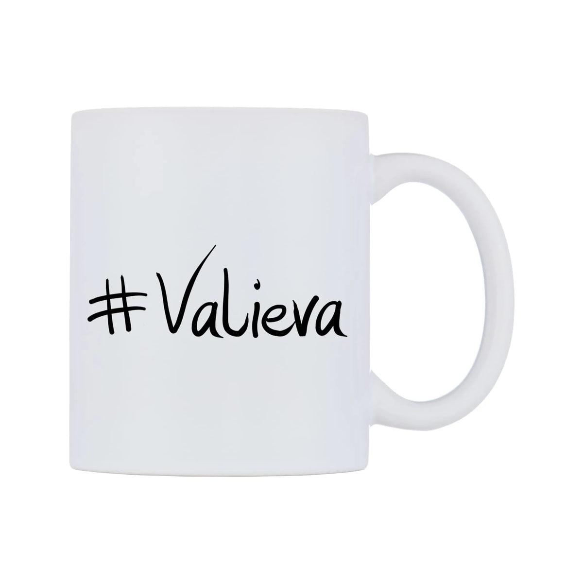 Valieva Mug — mug, left side, on a white background