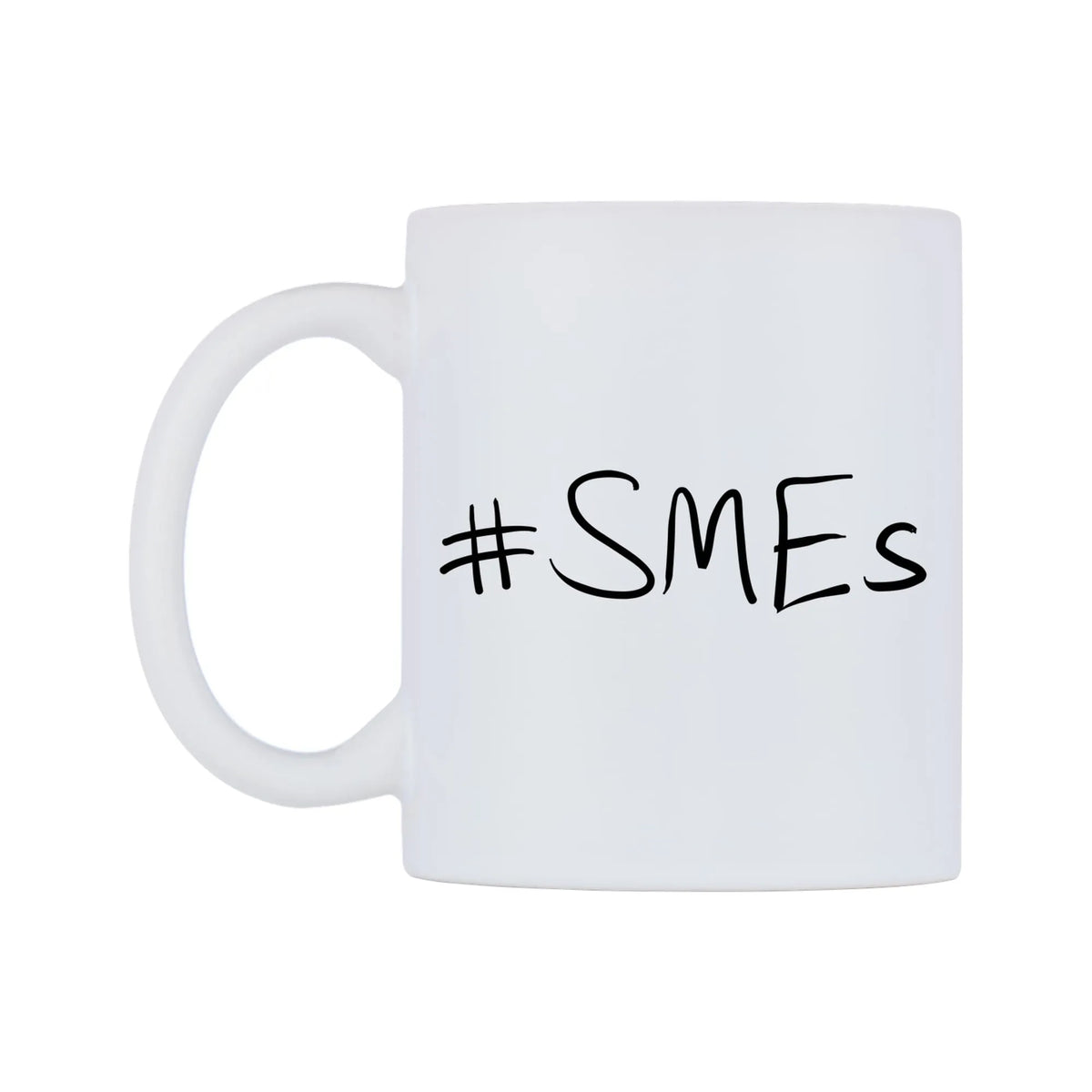 SMEs Mug — mug, right side, on a white background