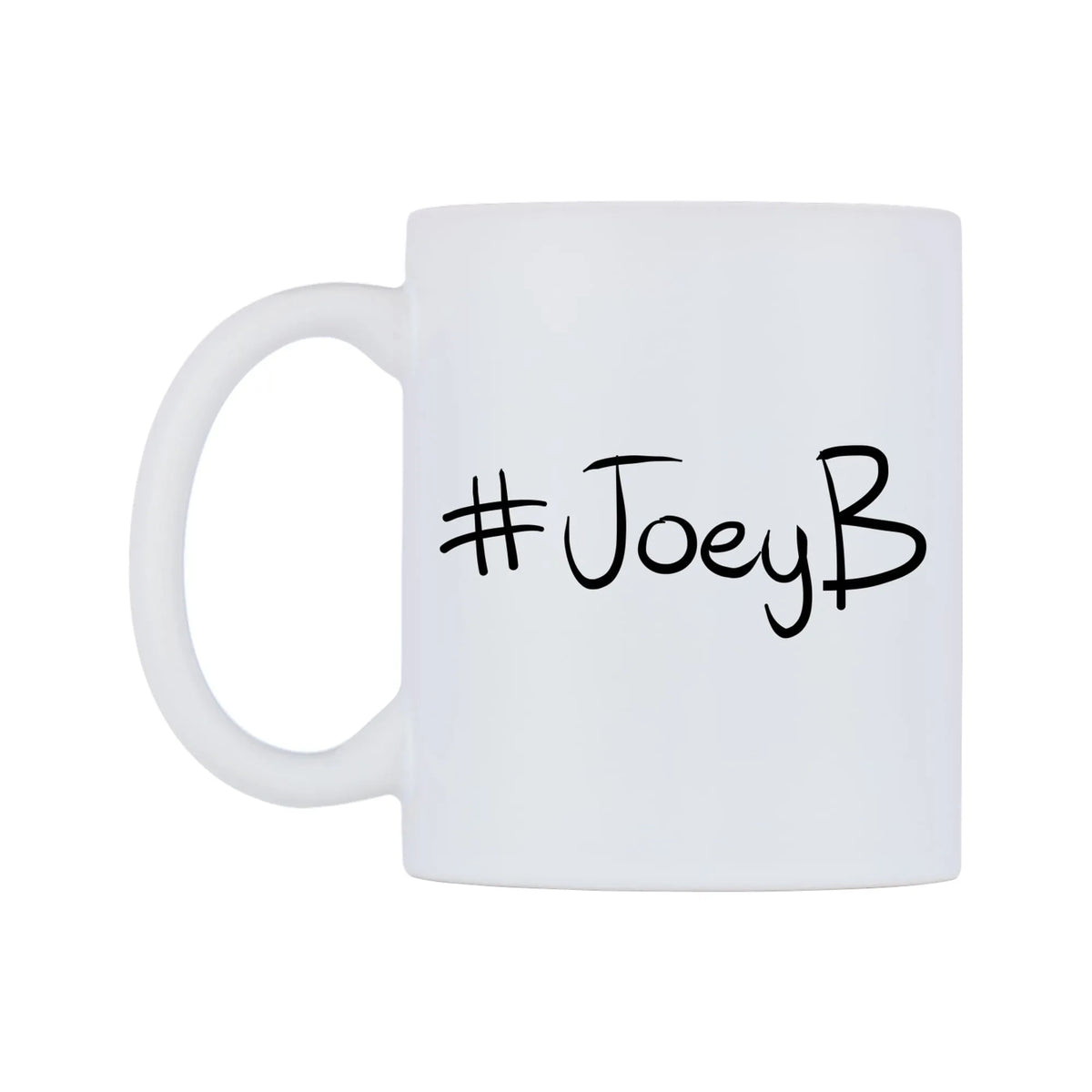 JoeyB Mug — mug, right side, on a white background