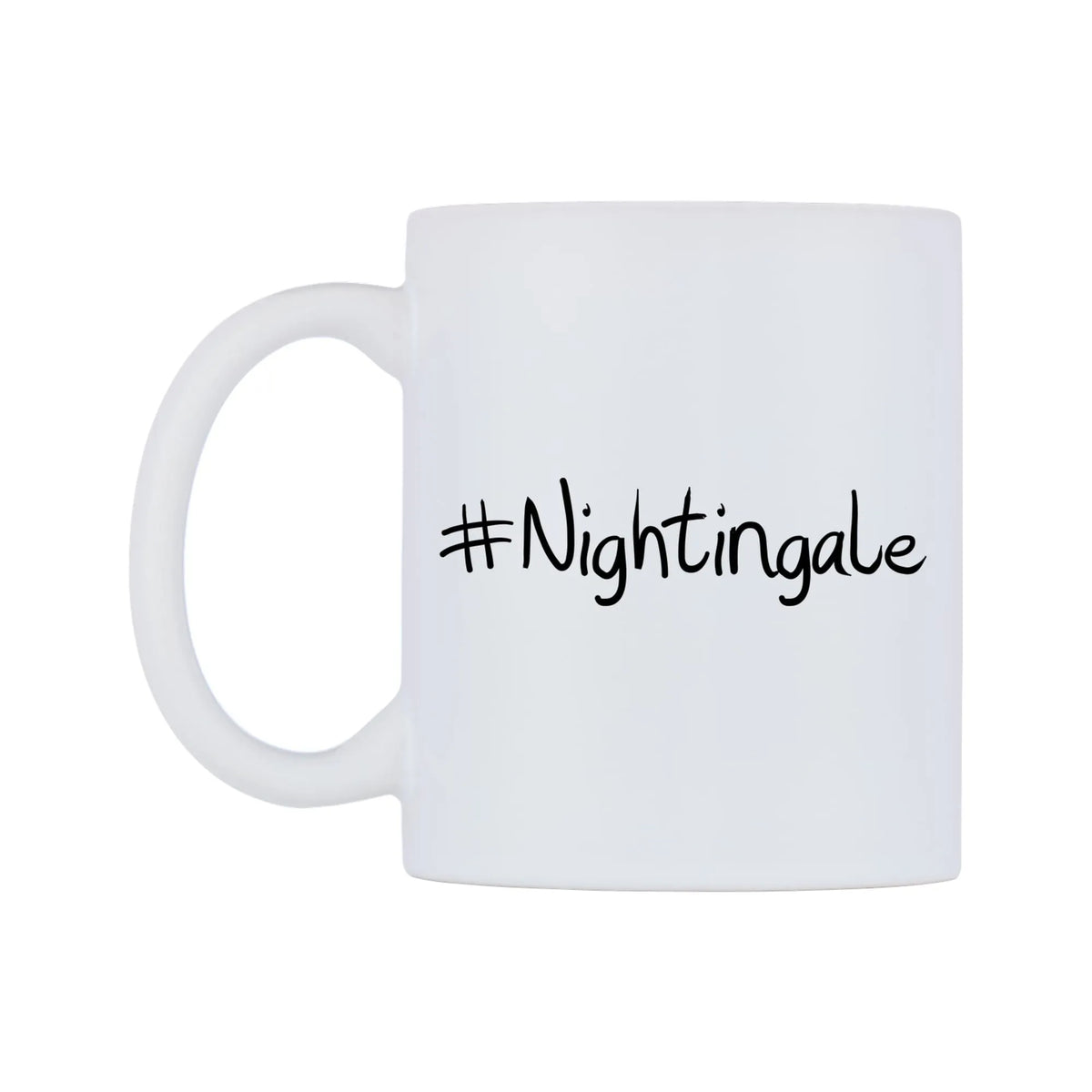 Nightingale Mug — mug, right side, on a white background