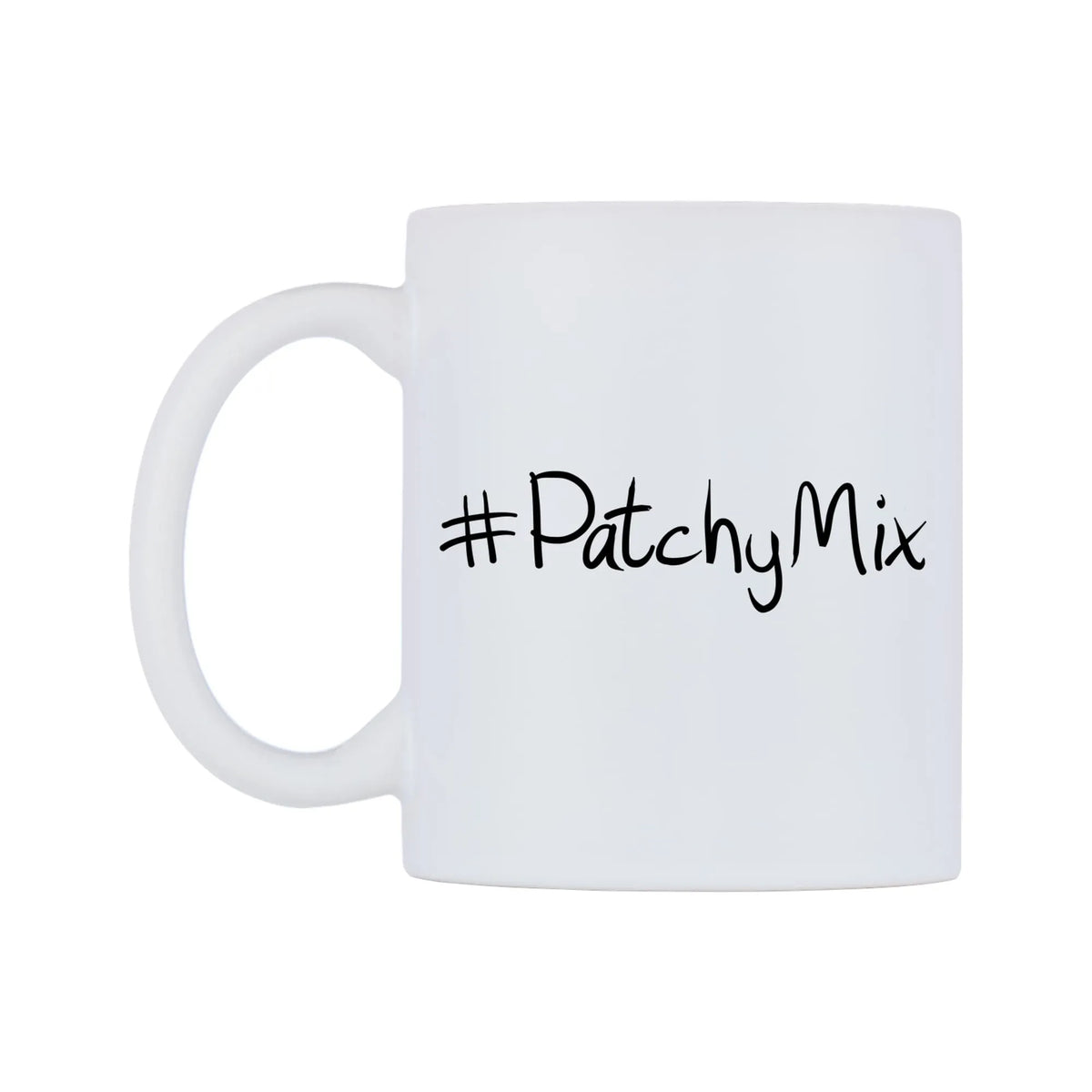 PatchyMix Mug — mug, right side, on a white background