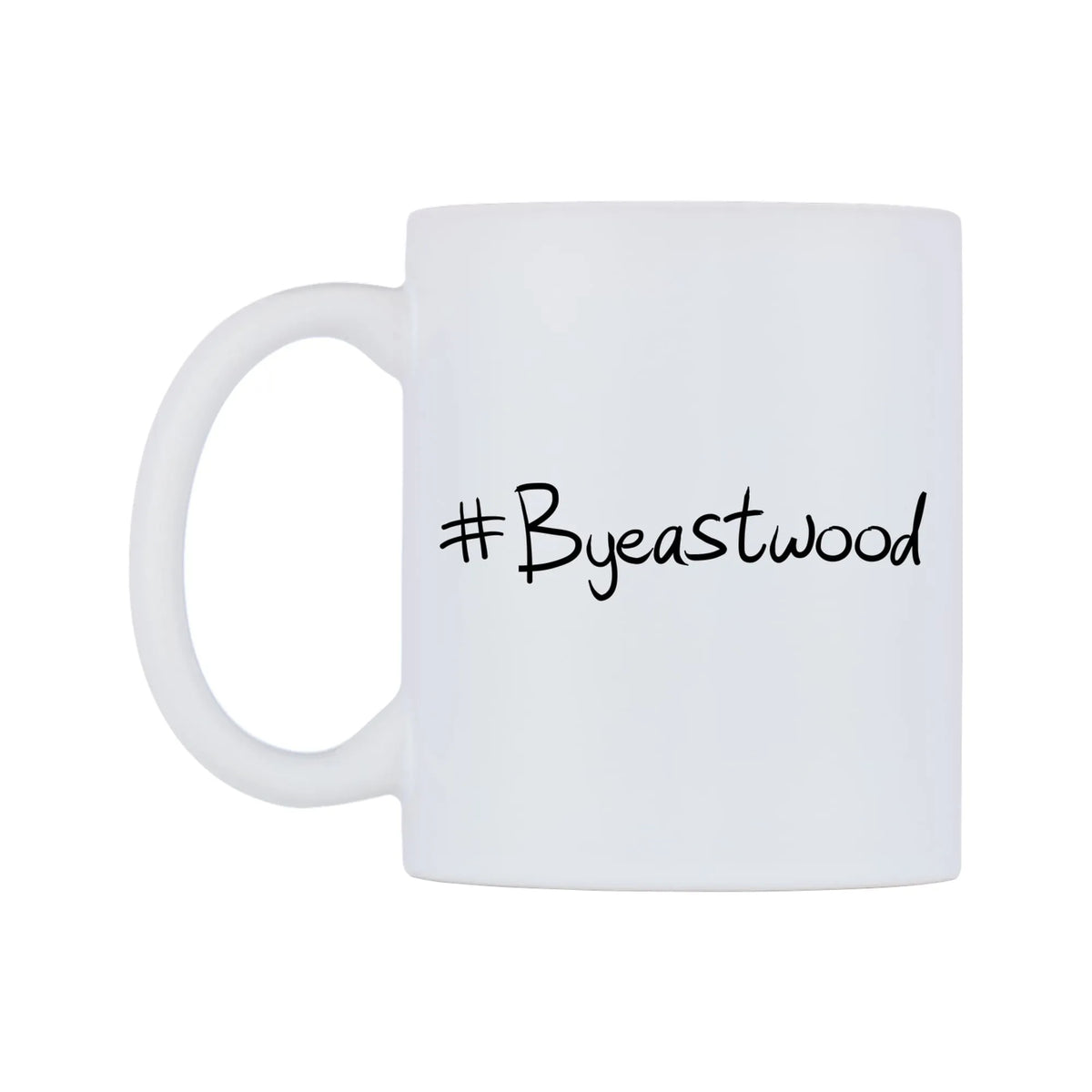 Byeastwood Mug — mug, right side, on a white background