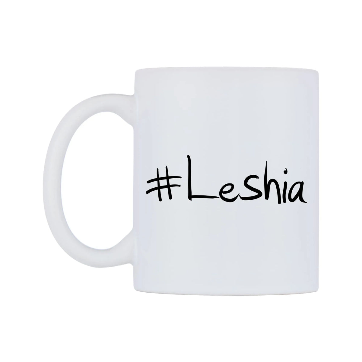 Leshia Mug — mug, right side, on a white background