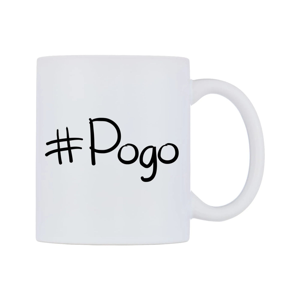 Pogo Mug — mug, left side, on a white background