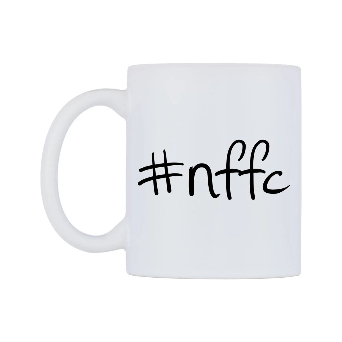 nffc Mug — mug, right side, on a white background