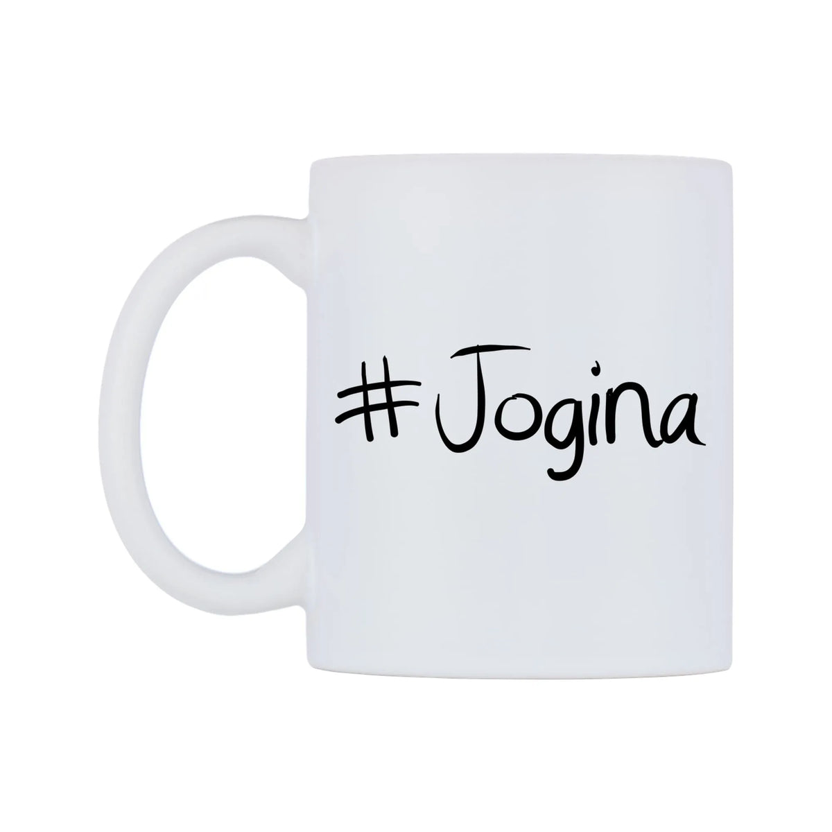 Jogina Mug — mug, right side, on a white background
