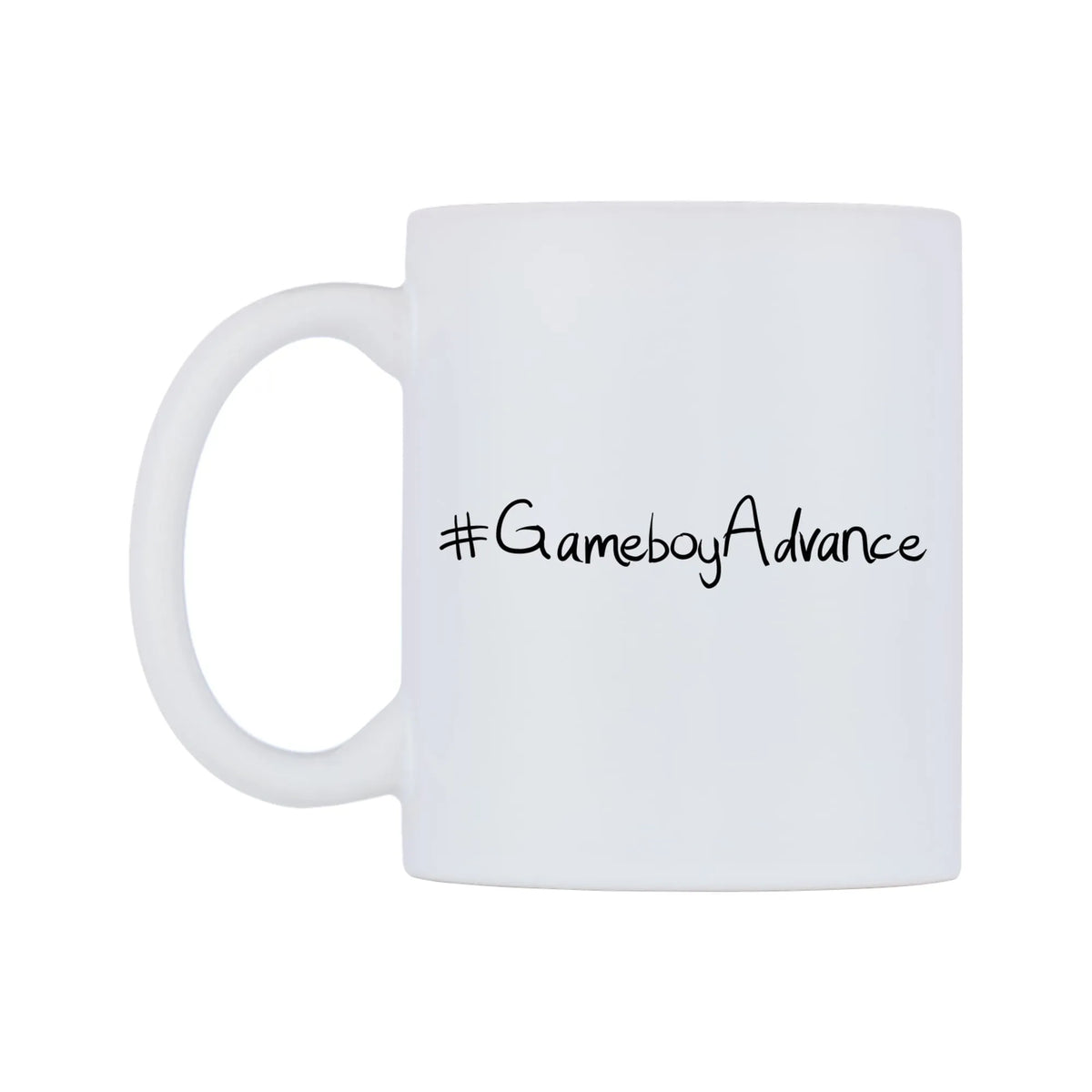 GameboyAdvance Mug — mug, right side, on a white background