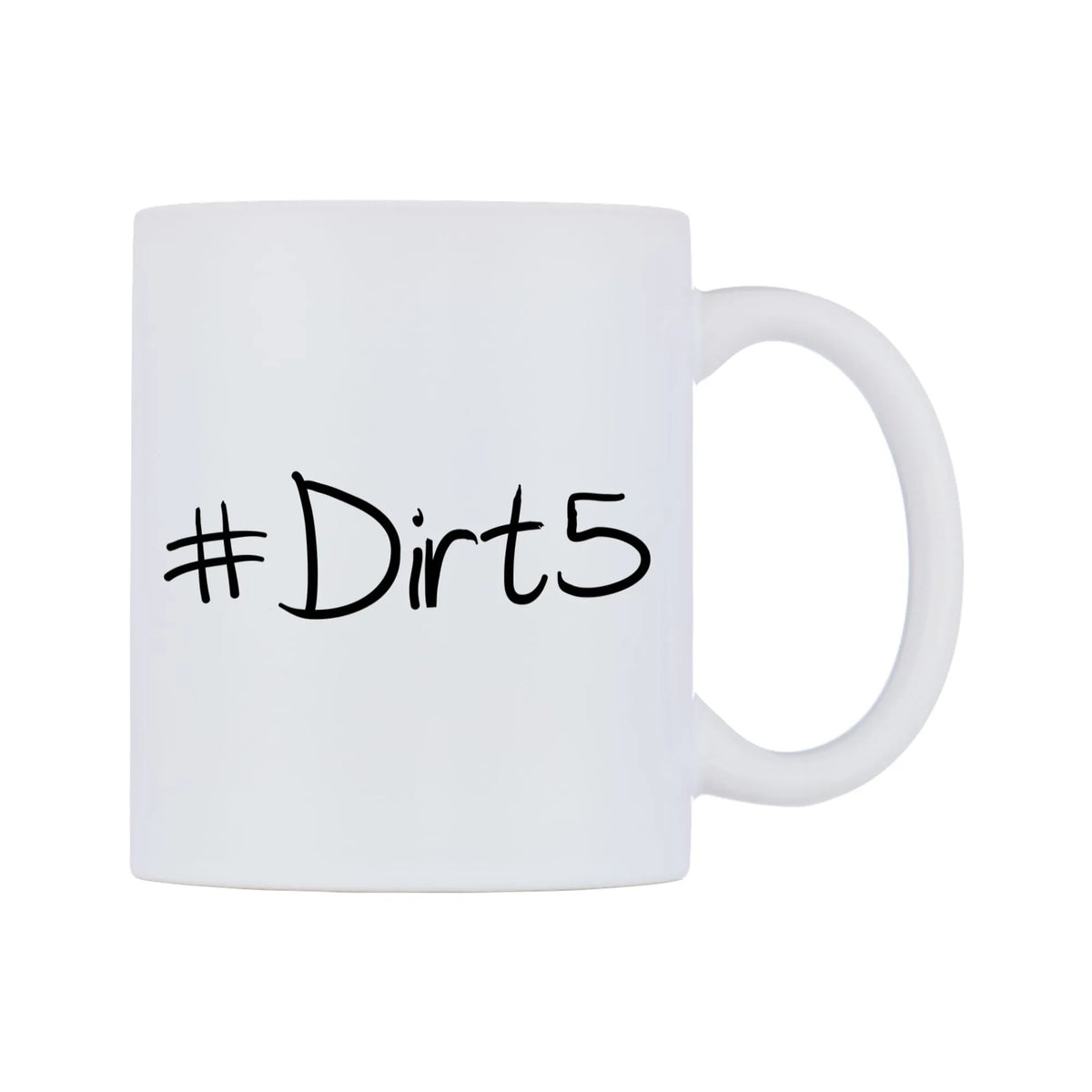 Dirt5 Mug — mug, left side, on a white background
