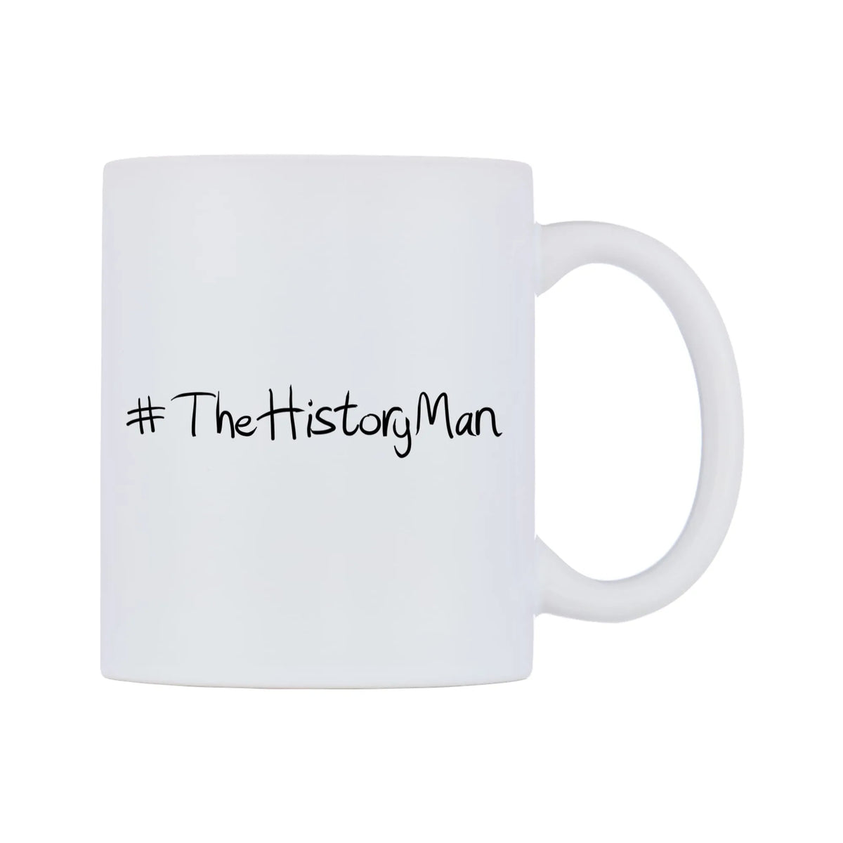 TheHistoryMan Mug — mug, left side, on a white background