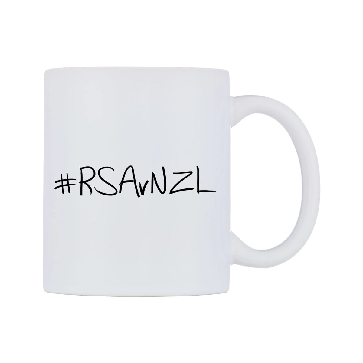 RSAvNZL Mug — mug, left side, on a white background