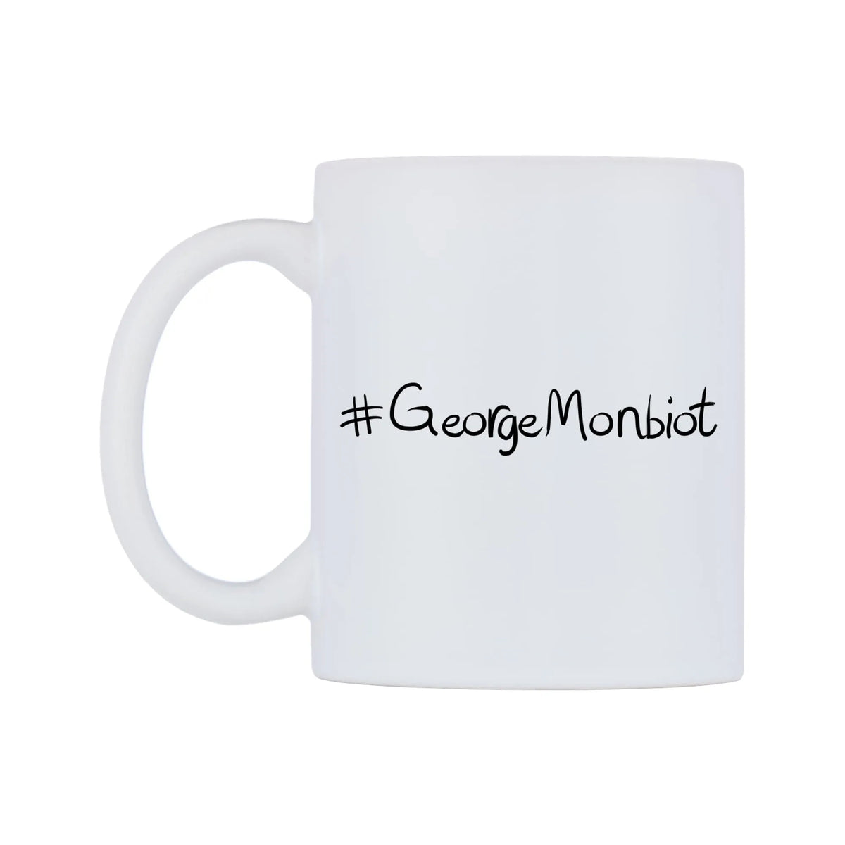 GeorgeMonbiot Mug — mug, right side, on a white background