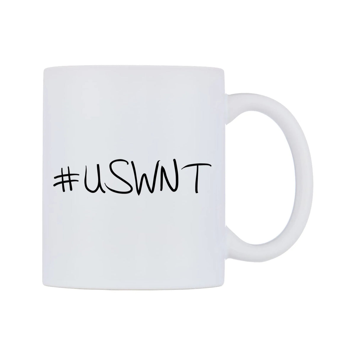 USWNT Mug — mug, left side, on a white background