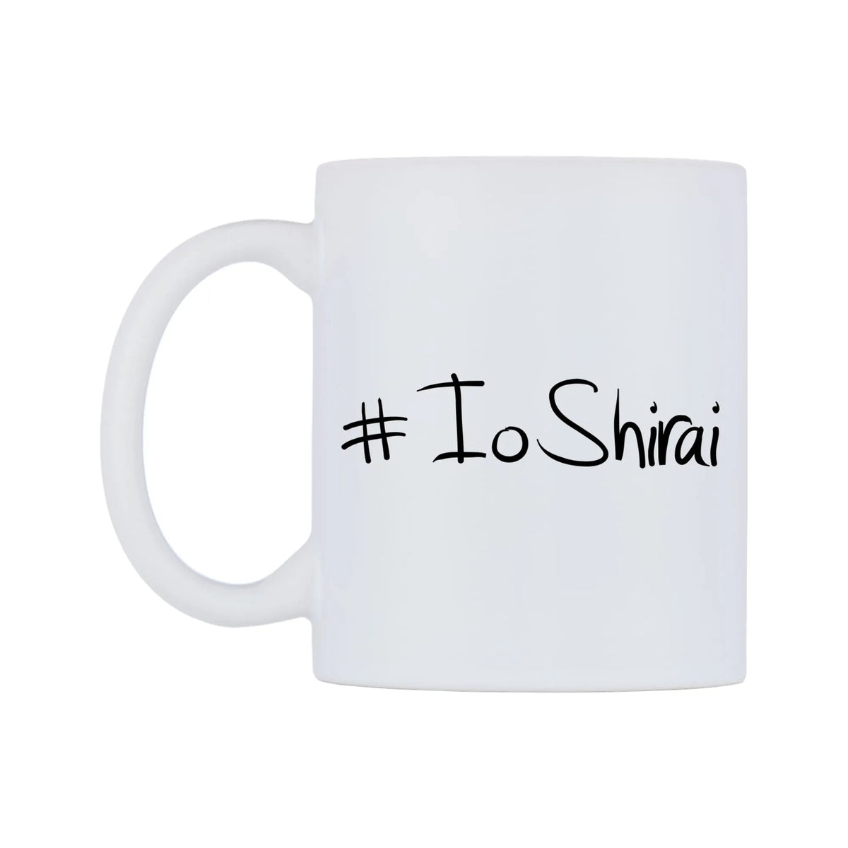 IoShirai Mug — mug, right side, on a white background