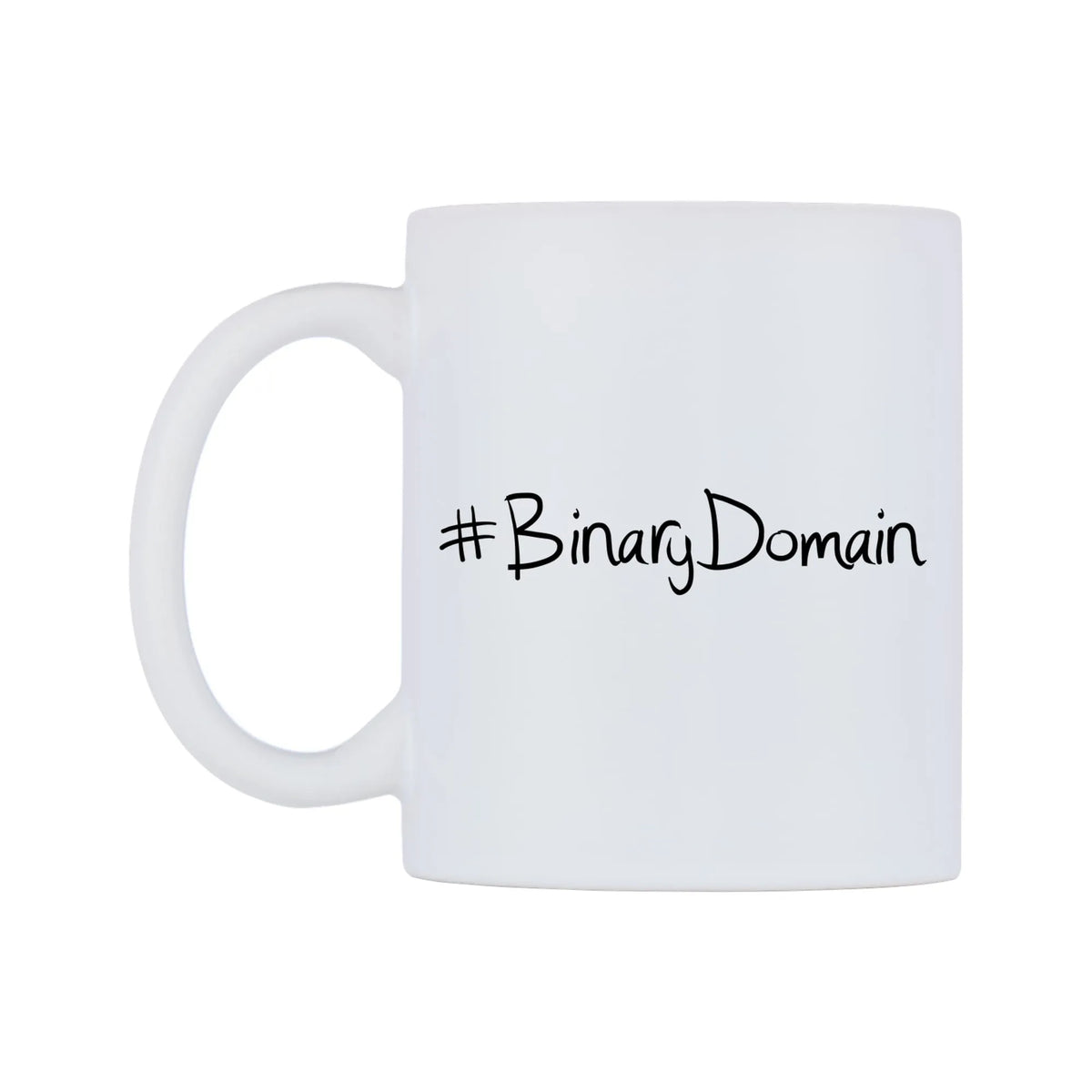 BinaryDomain Mug — mug, right side, on a white background