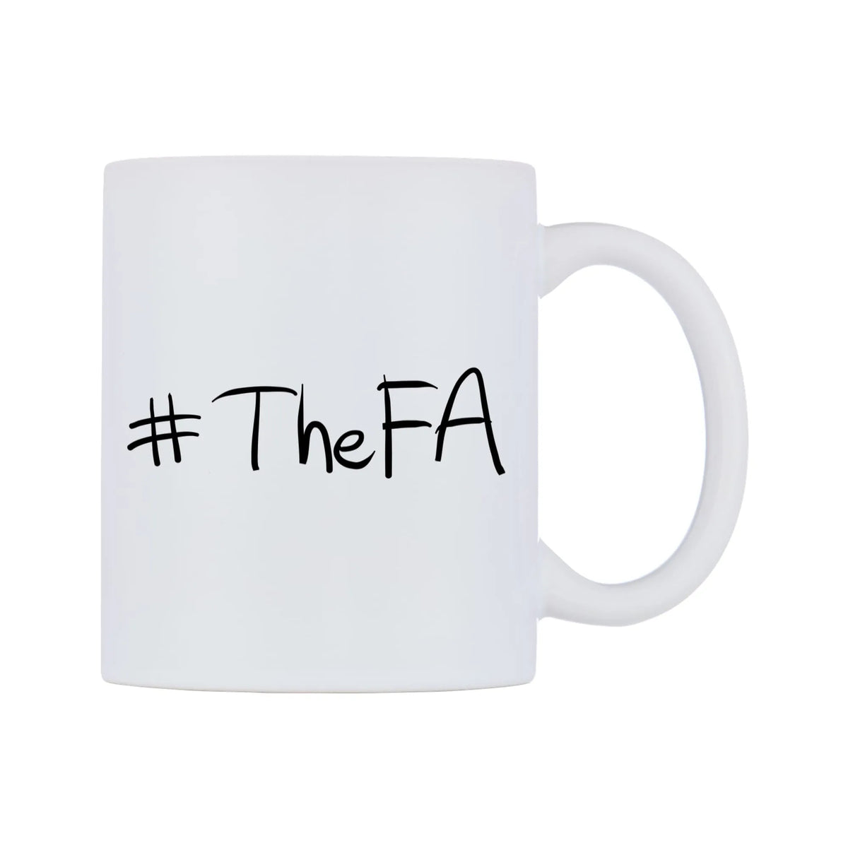 TheFA Mug — mug, left side, on a white background