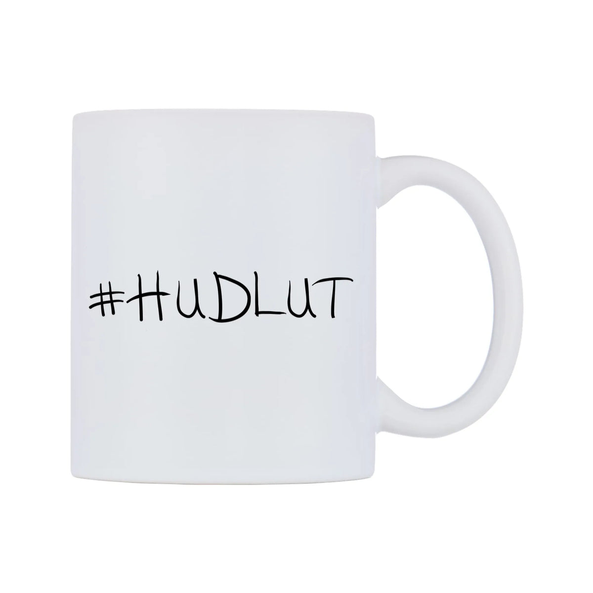 HUDLUT Mug — mug, left side, on a white background