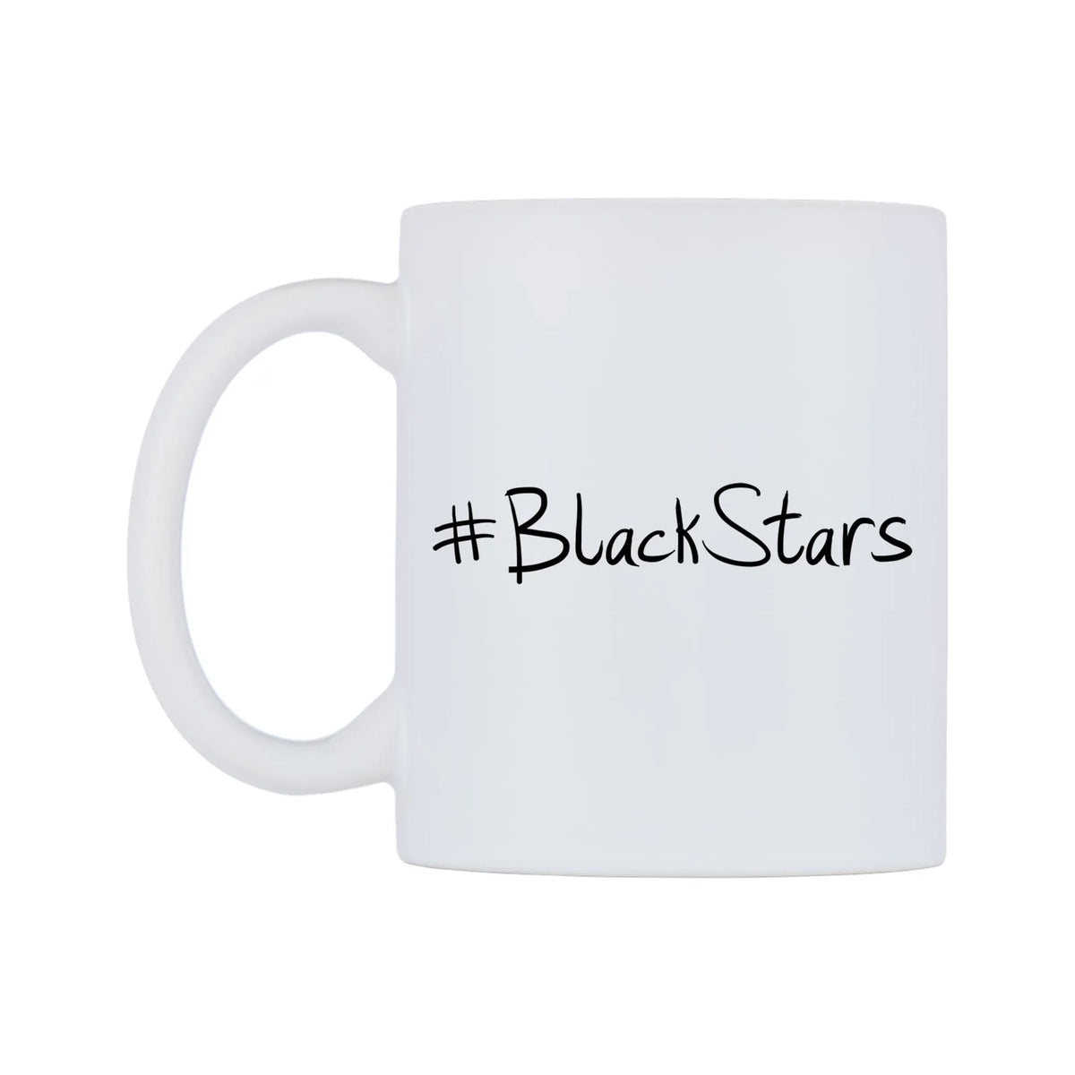 BlackStars Mug — mug, right side, on a white background