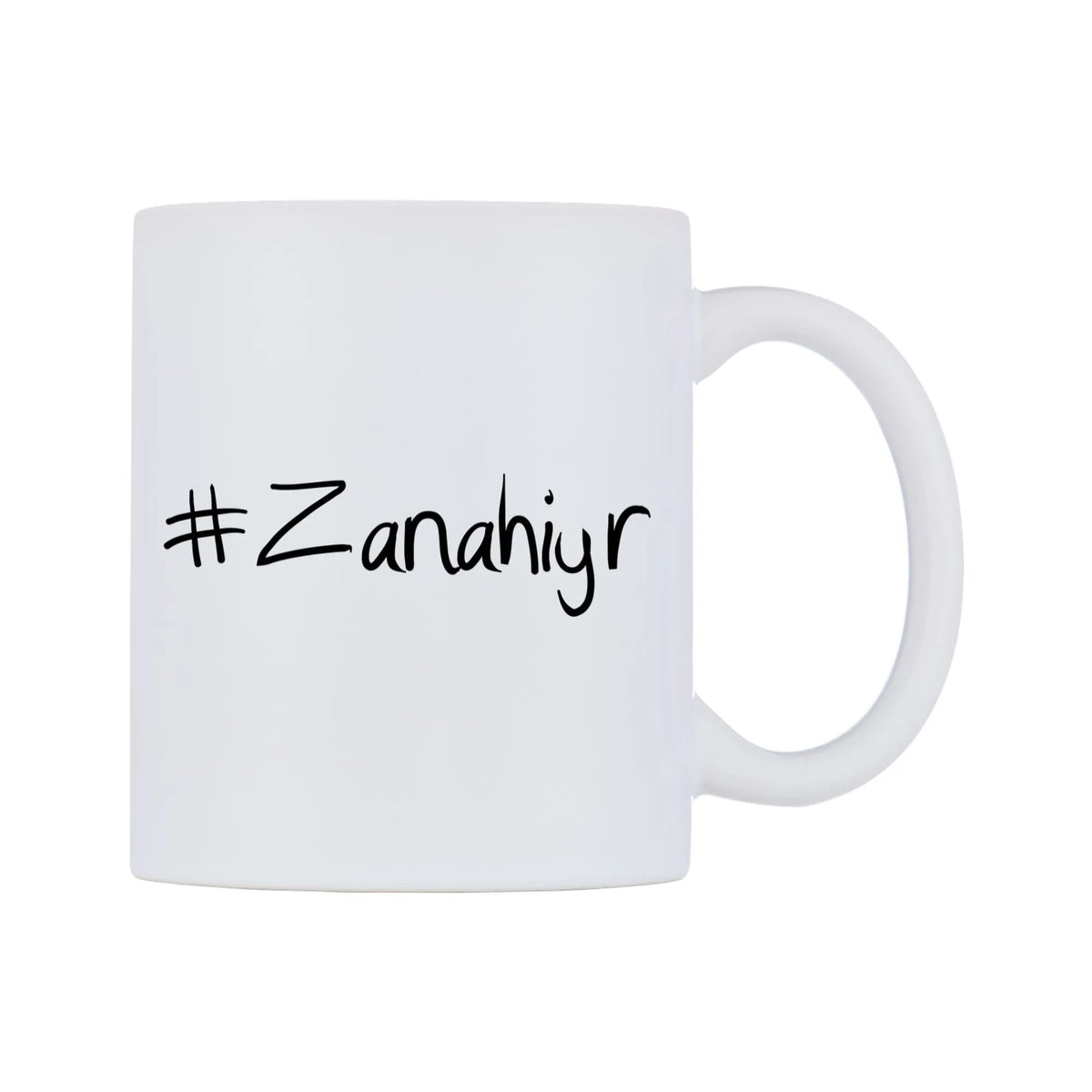 Zanahiyr Mug — mug, left side, on a white background