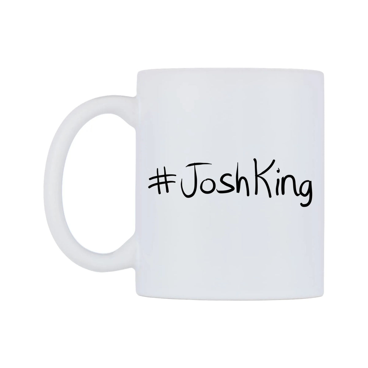 JoshKing Mug — mug, right side, on a white background