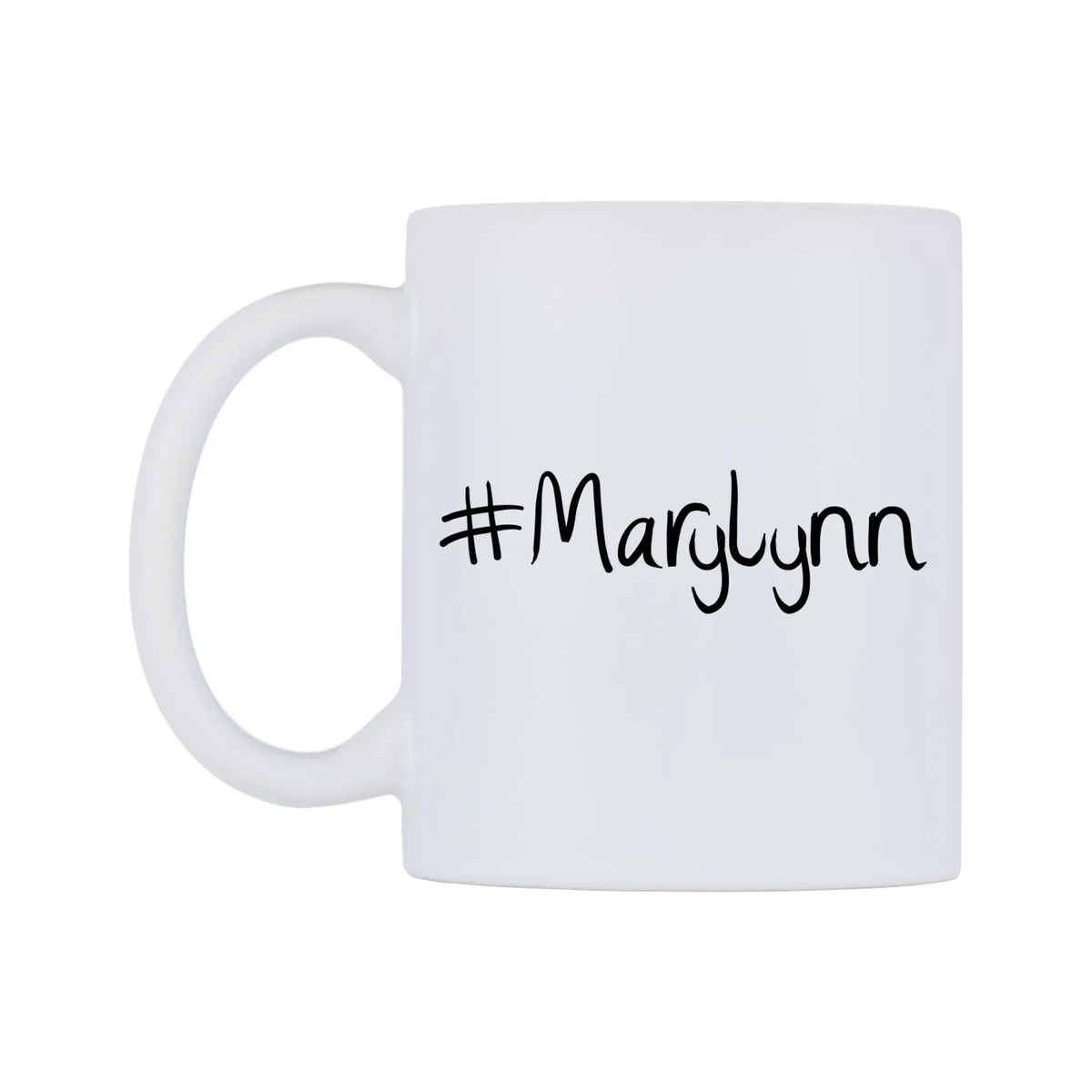 Marylynn Mug — mug, right side, on a white background