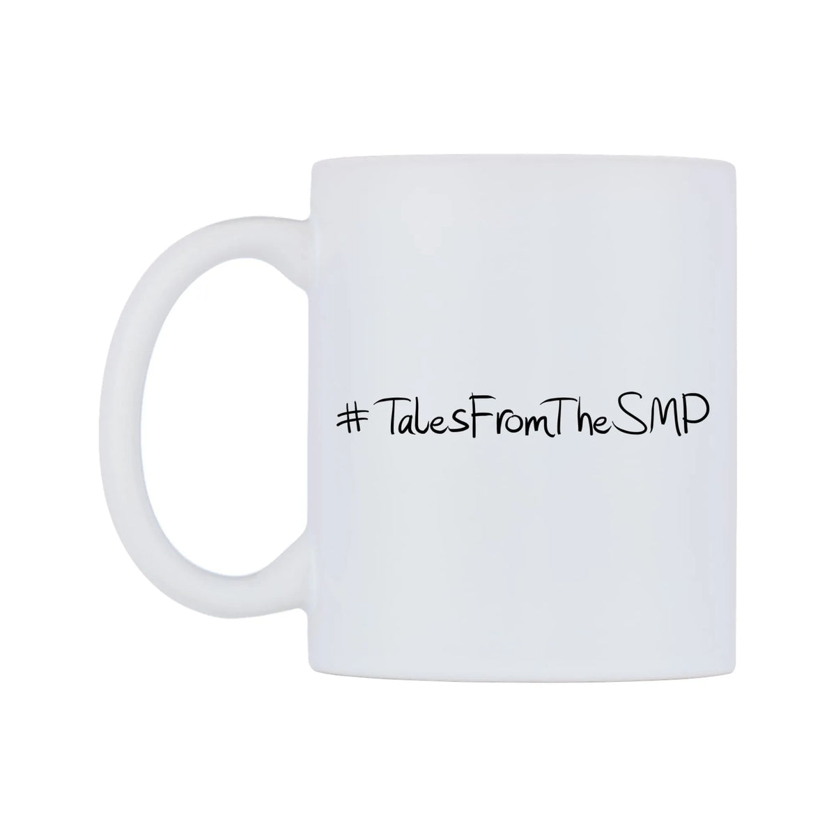 TalesFromTheSMP Mug — mug, right side, on a white background